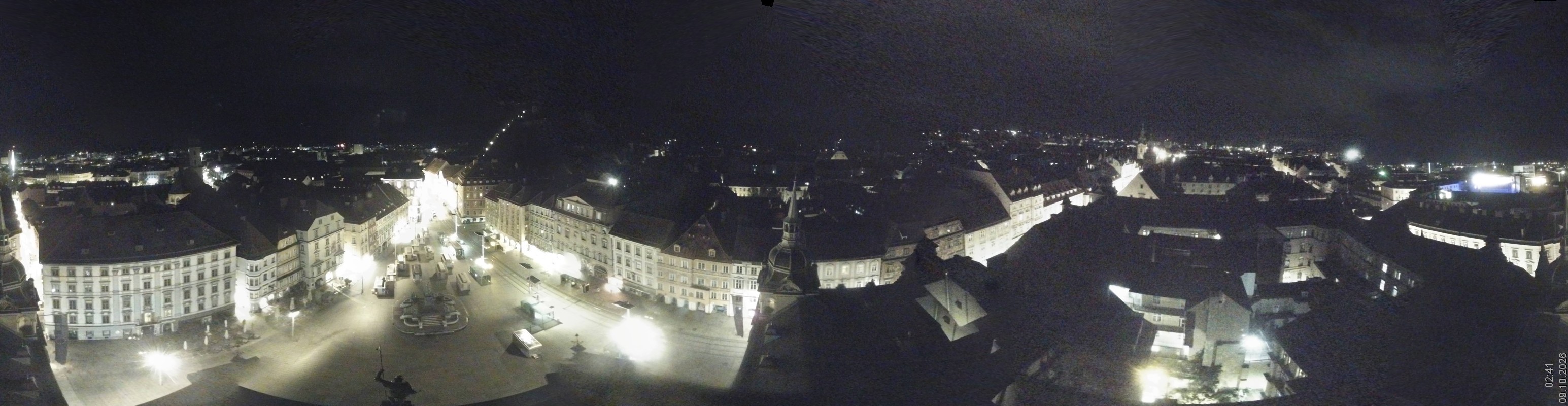 Archiv Foto Webcam Grazer Rathaus