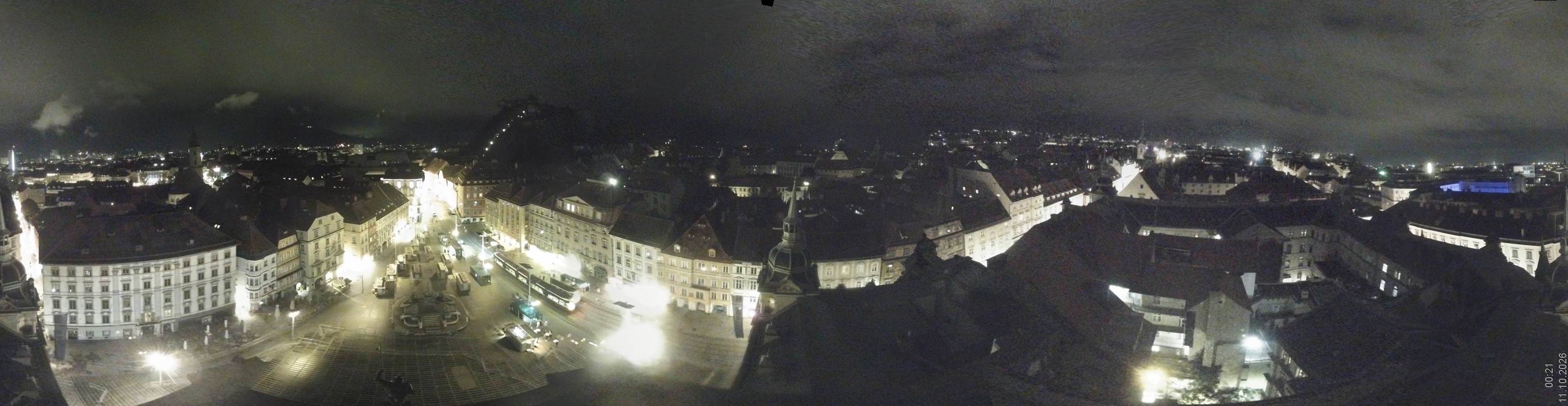 Archiv Foto Webcam Grazer Rathaus