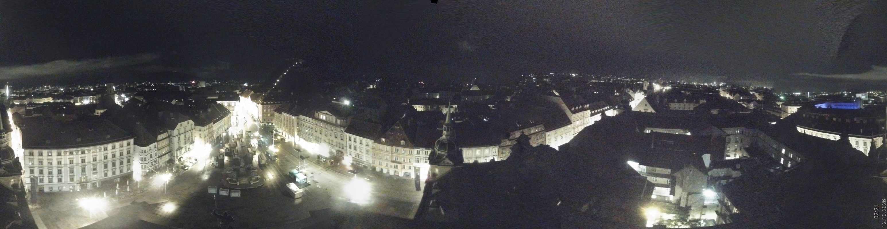 Archiv Foto Webcam Grazer Rathaus