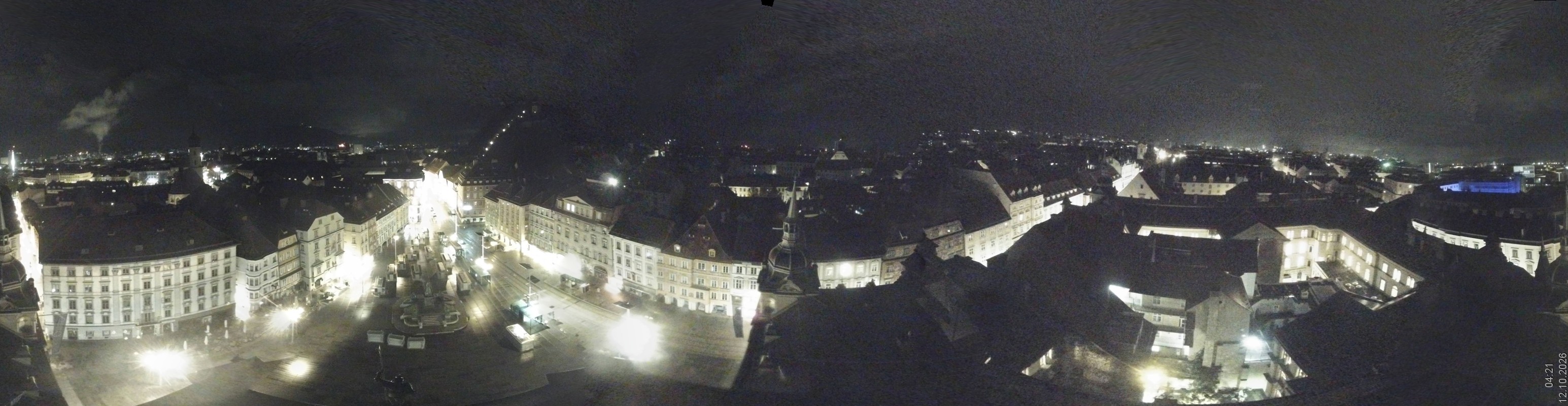 Archiv Foto Webcam Grazer Rathaus
