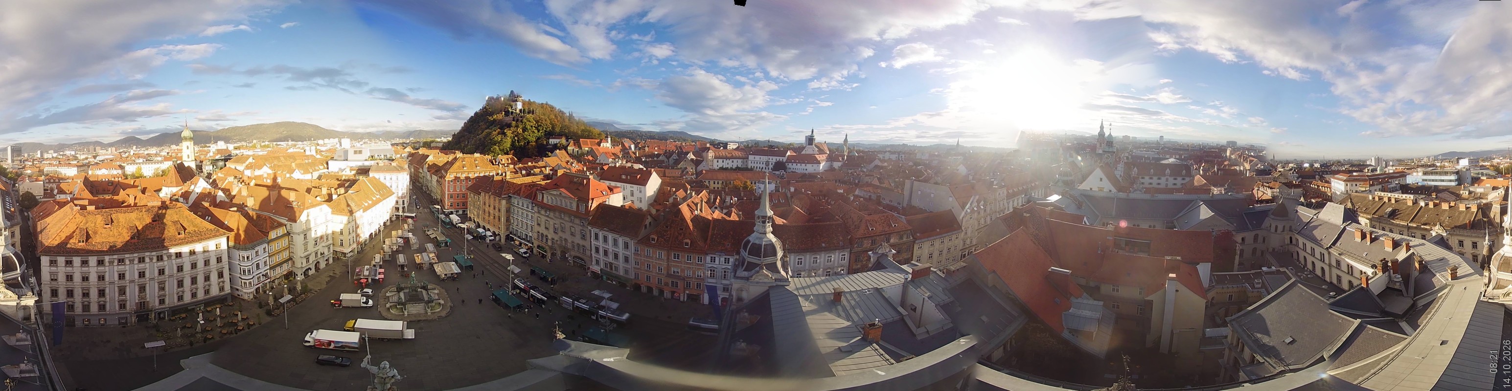 Archived image Webcam View of Graz
