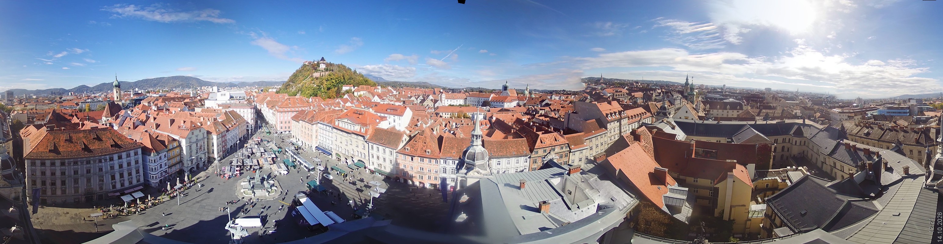 Archived image Webcam View of Graz