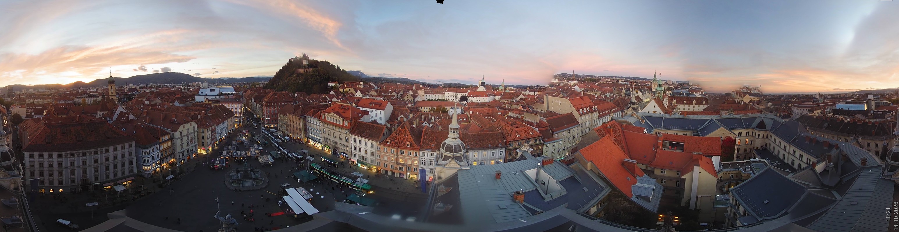 Archived image Webcam View of Graz