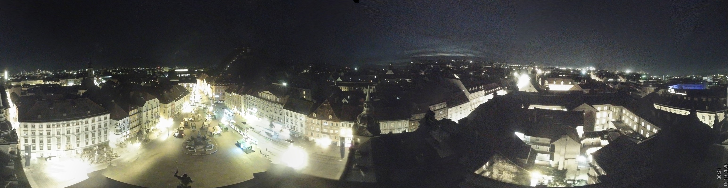Archiv Foto Webcam Grazer Rathaus