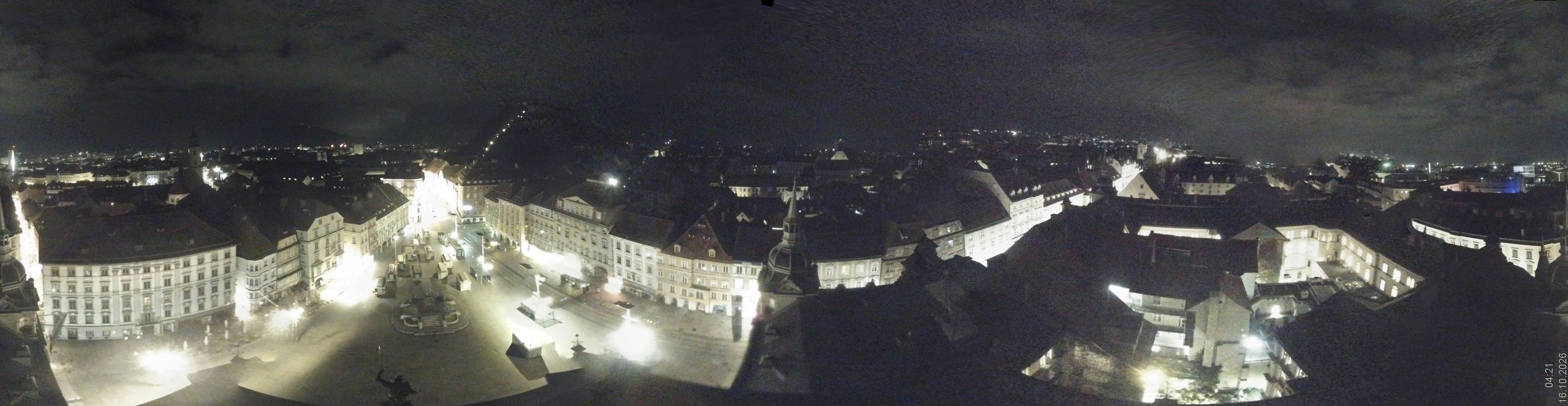 Archiv Foto Webcam Grazer Rathaus