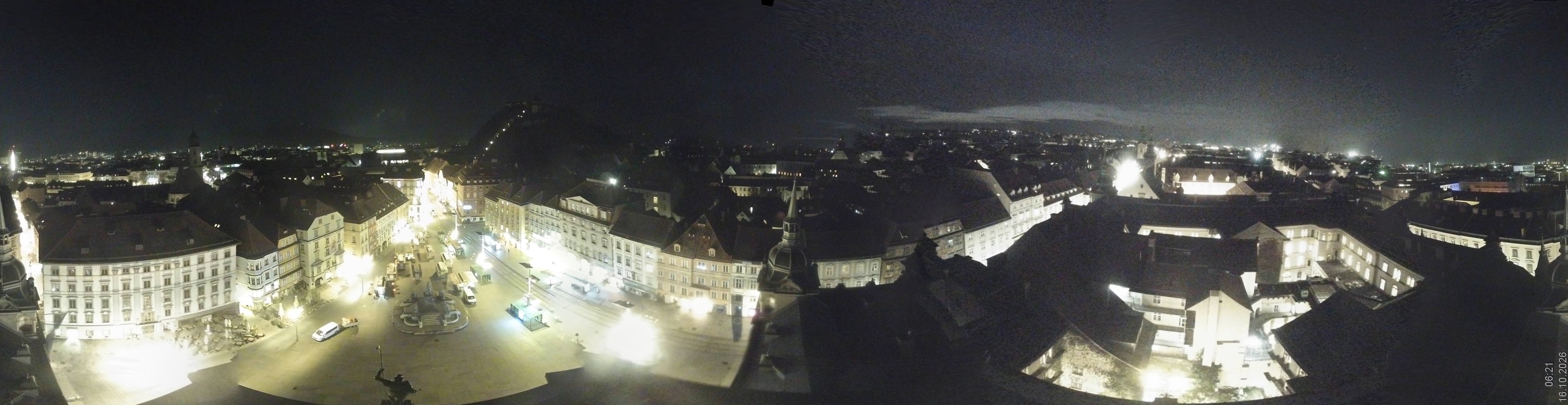Archiv Foto Webcam Grazer Rathaus