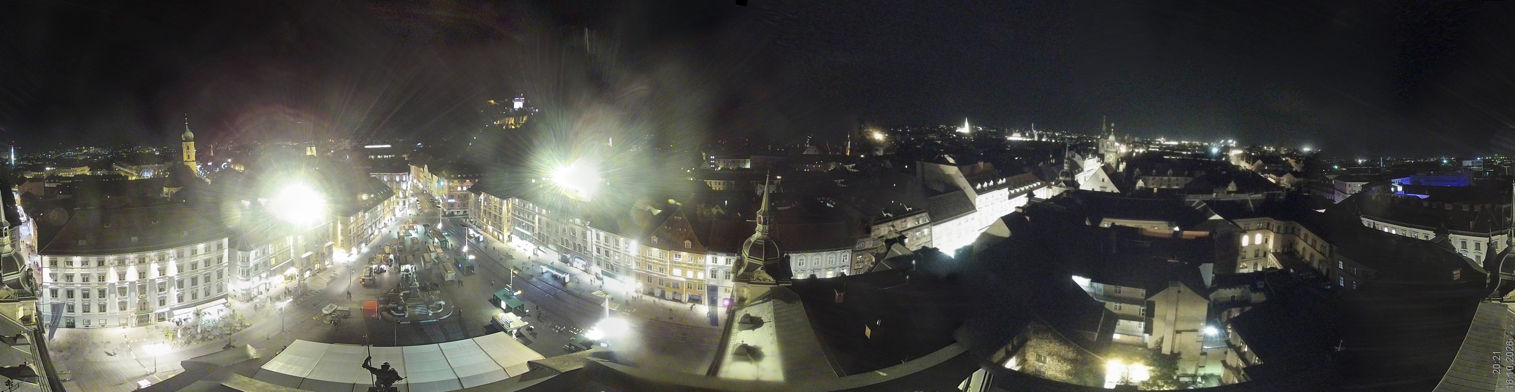 Archiv Foto Webcam Grazer Rathaus