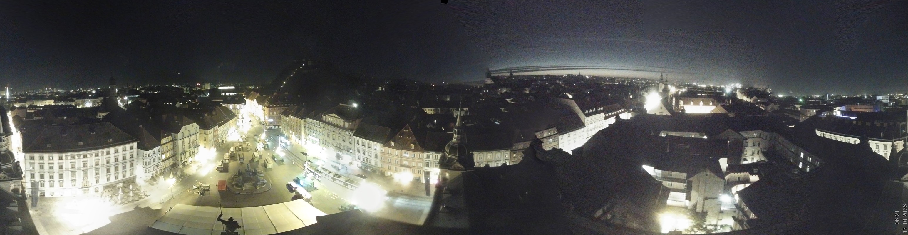 Archiv Foto Webcam Grazer Rathaus