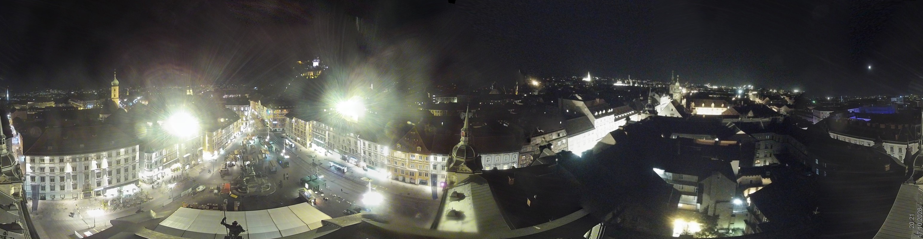 Archiv Foto Webcam Grazer Rathaus
