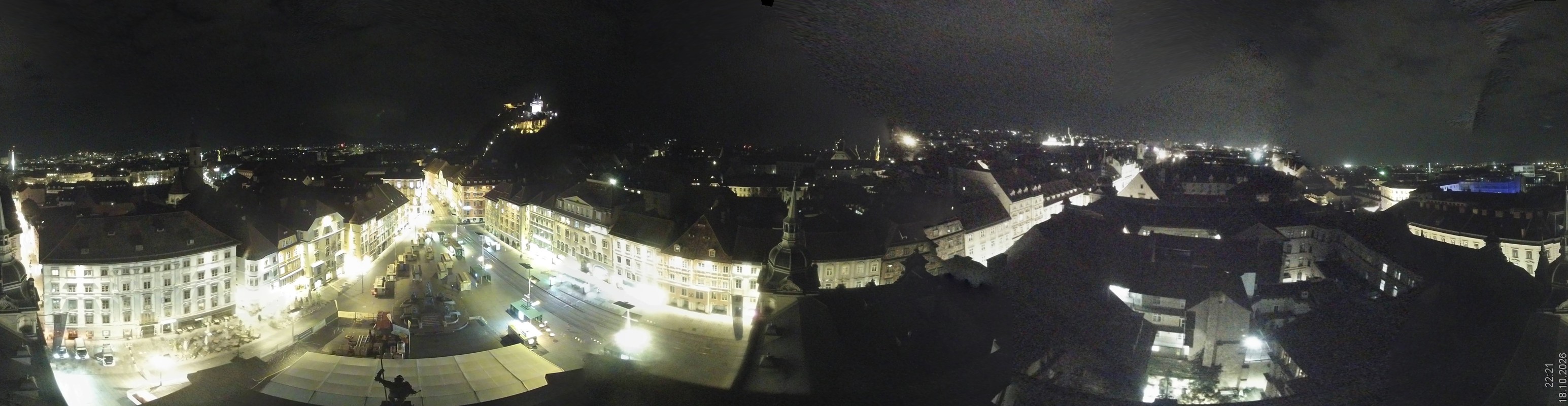 Archiv Foto Webcam Grazer Rathaus