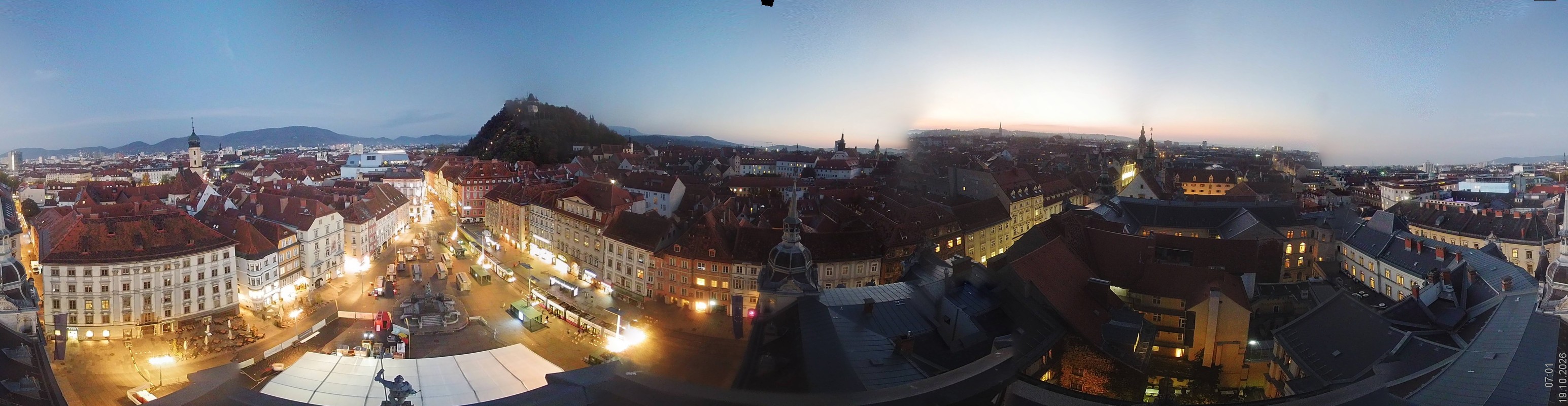 Archived image Webcam View of Graz