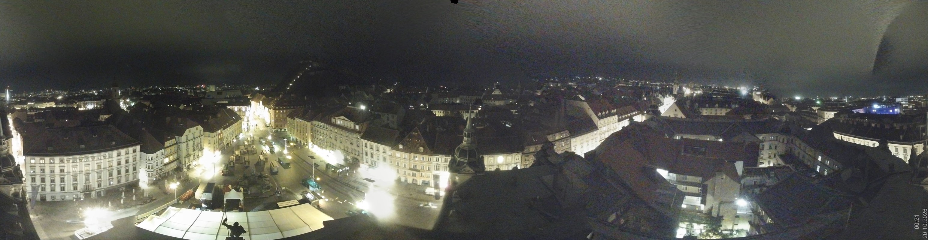 Archiv Foto Webcam Grazer Rathaus