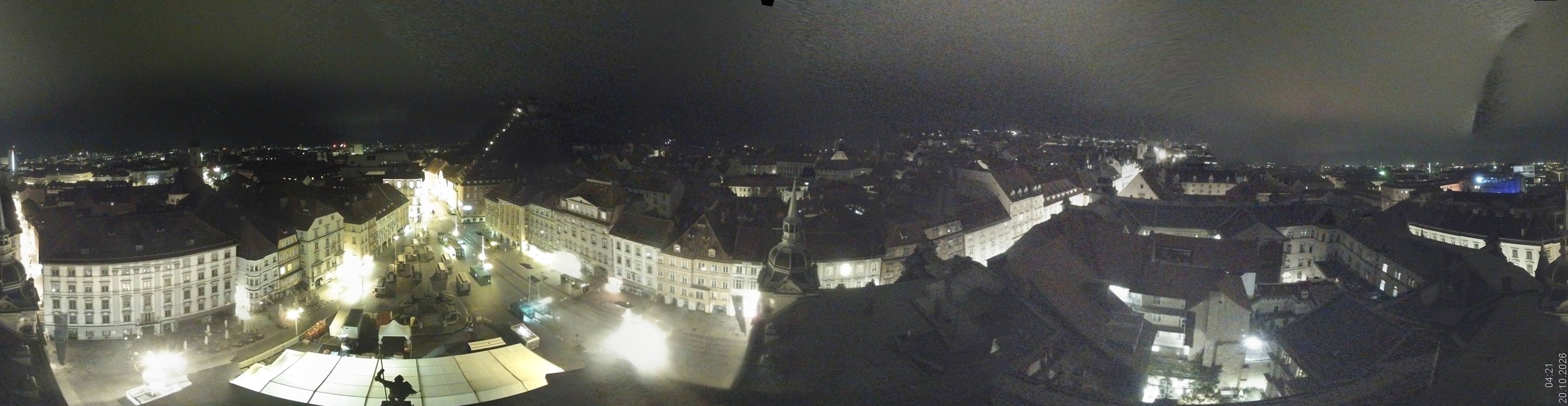 Archiv Foto Webcam Grazer Rathaus
