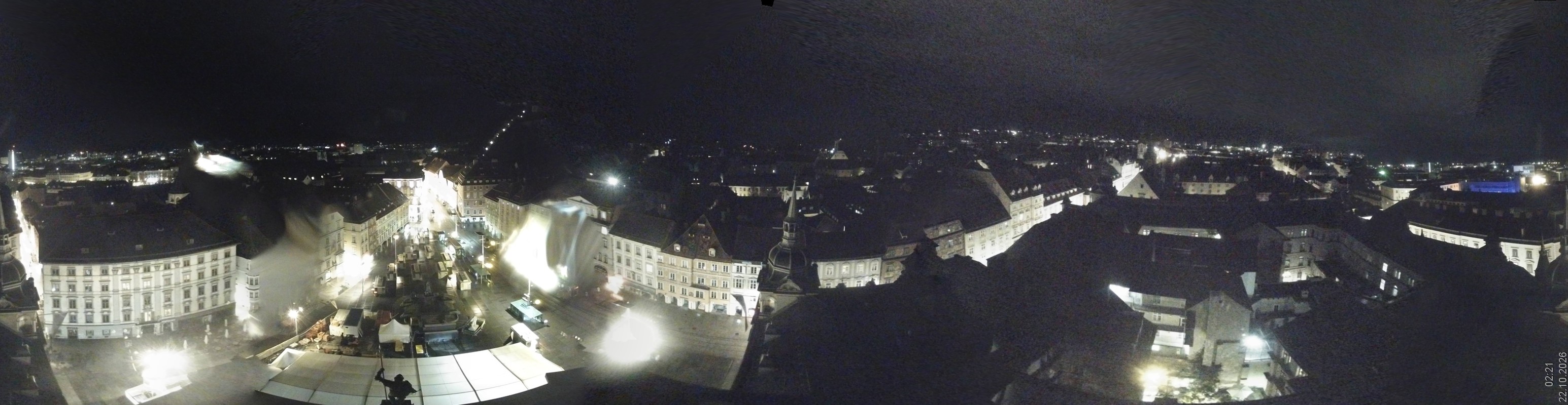 Archiv Foto Webcam Grazer Rathaus