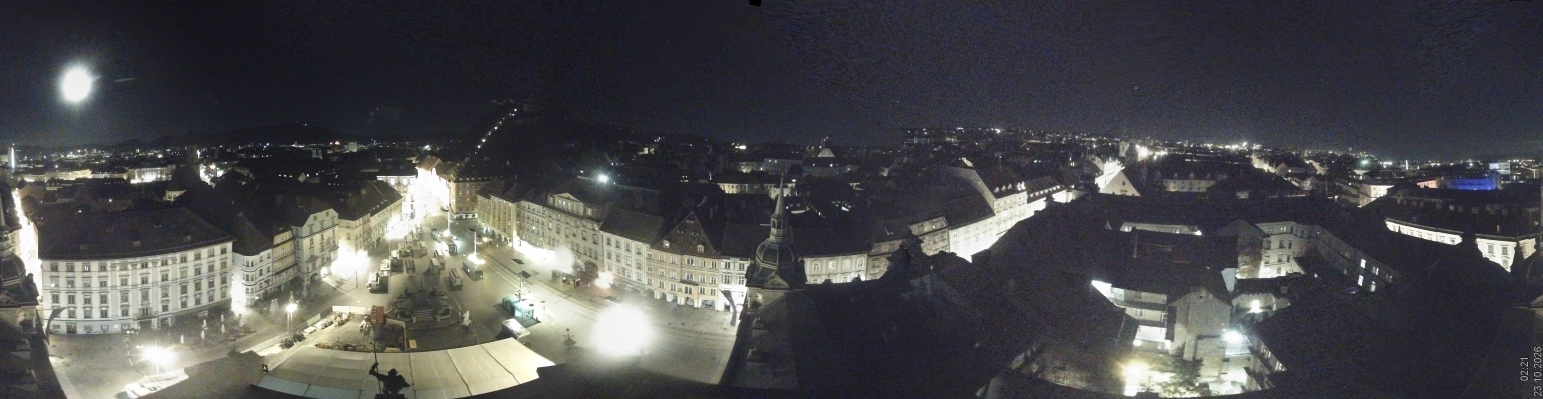 Archiv Foto Webcam Grazer Rathaus