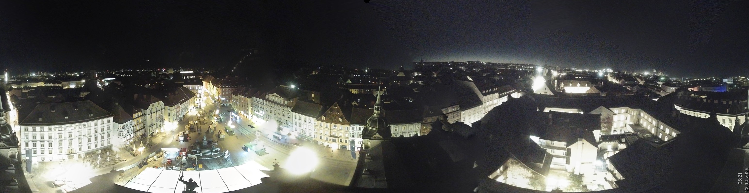 Archiv Foto Webcam Grazer Rathaus
