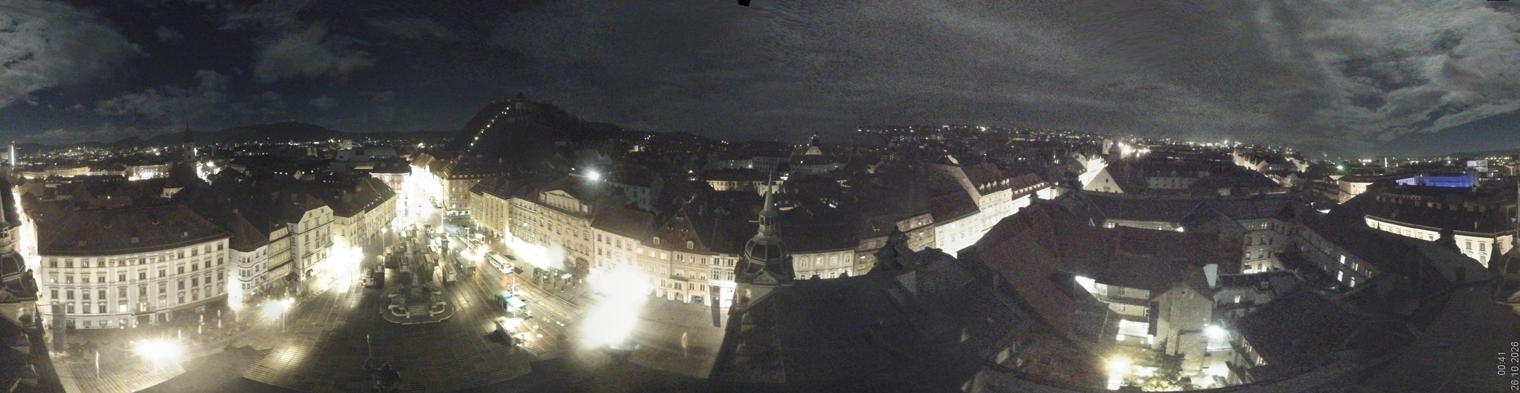 Archiv Foto Webcam Grazer Rathaus