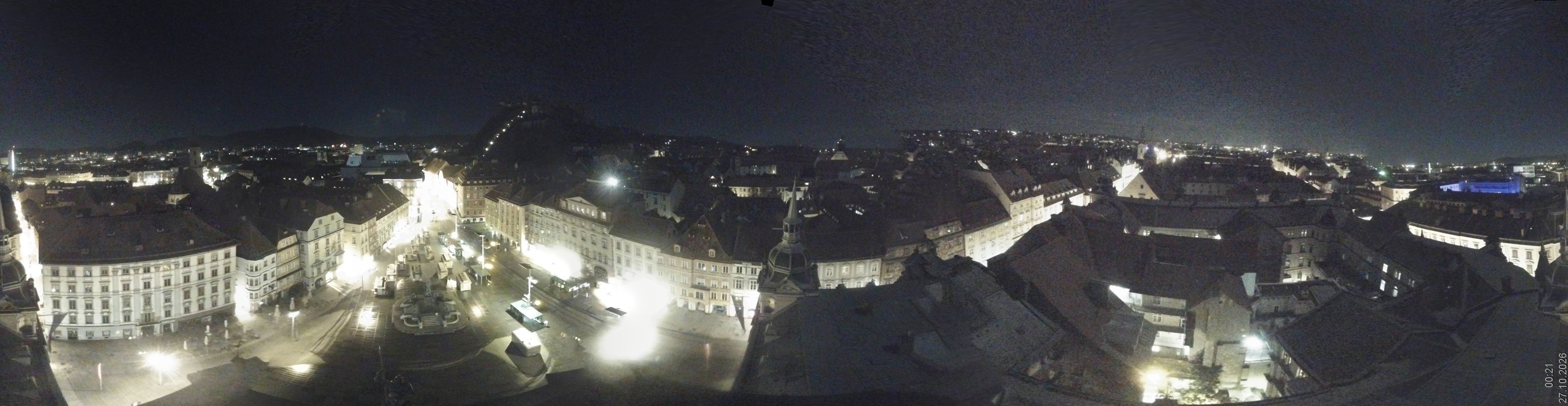 Archiv Foto Webcam Grazer Rathaus