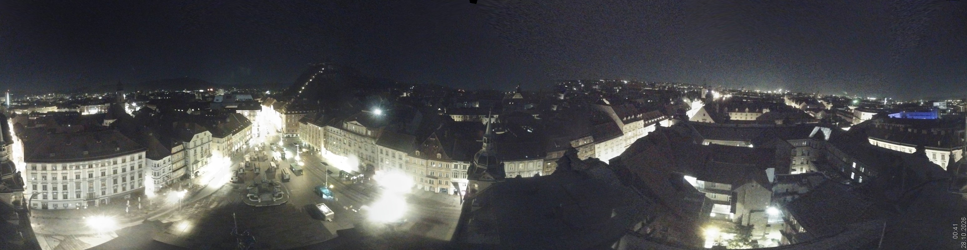 Archiv Foto Webcam Grazer Rathaus
