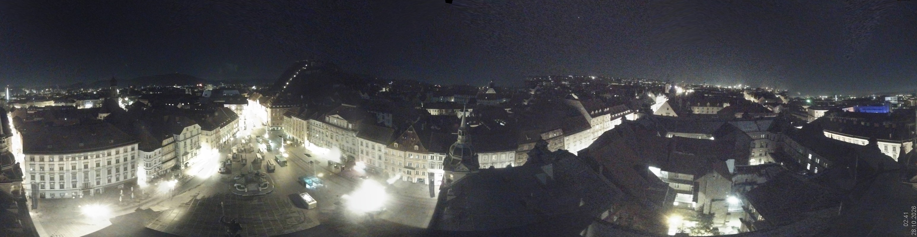 Archiv Foto Webcam Grazer Rathaus