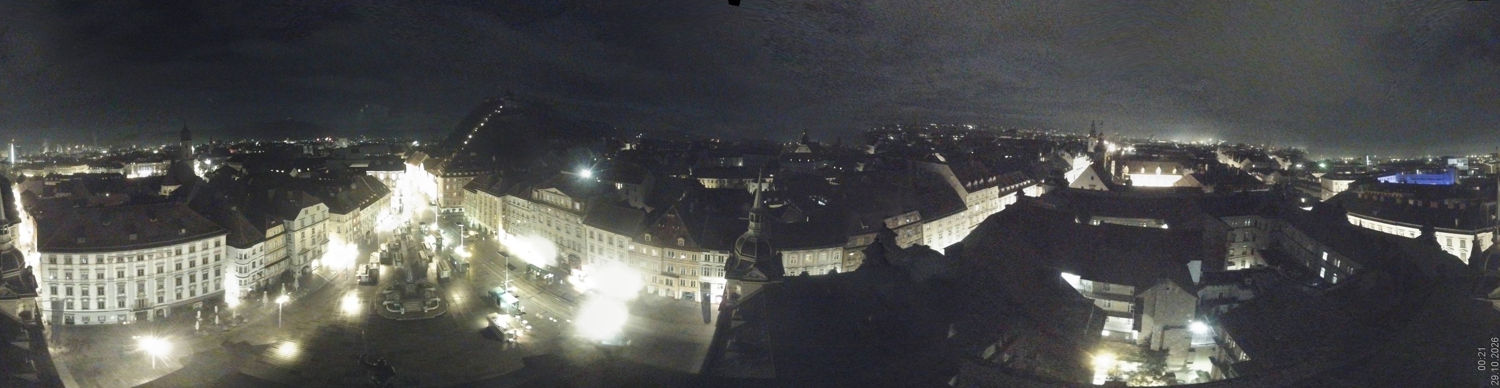 Archiv Foto Webcam Grazer Rathaus