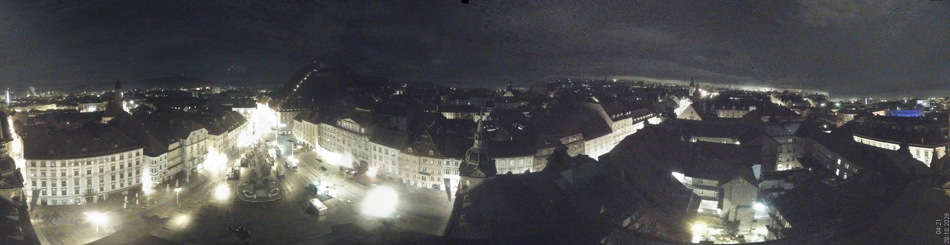 Archiv Foto Webcam Grazer Rathaus