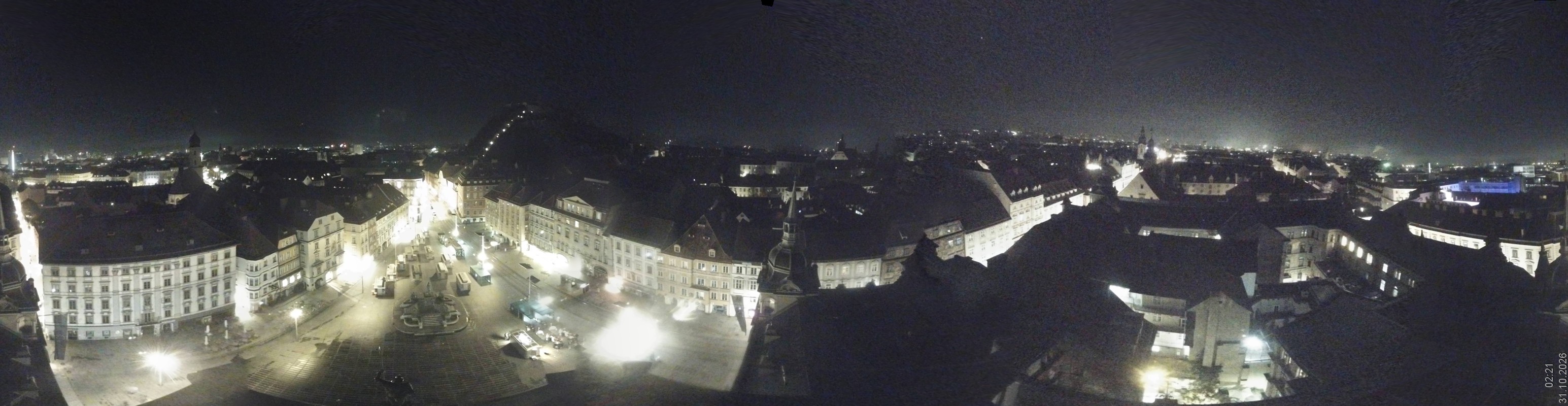 Archiv Foto Webcam Grazer Rathaus