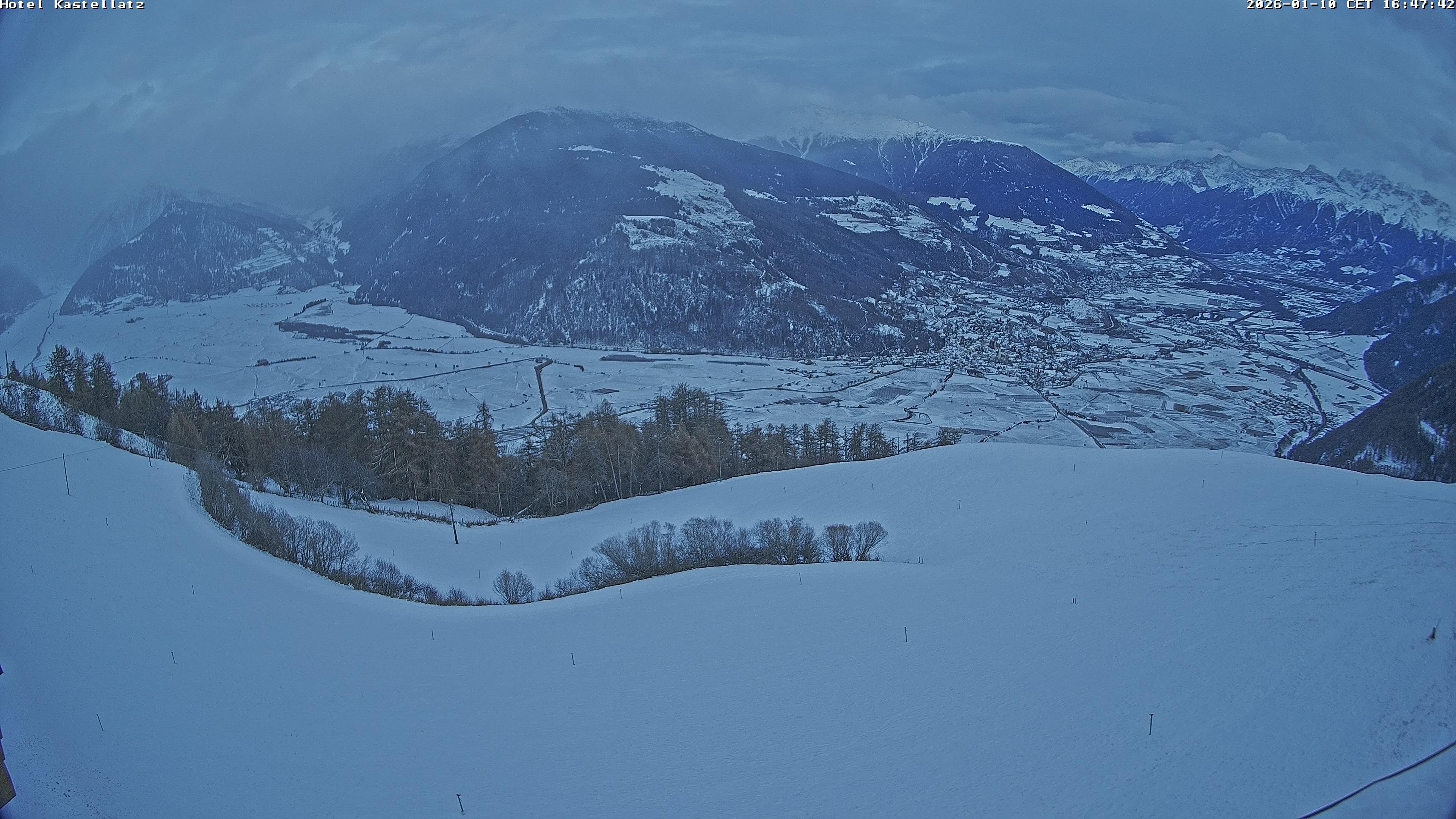 Archived image Webcam Panoramic View Kastellatz - Mals