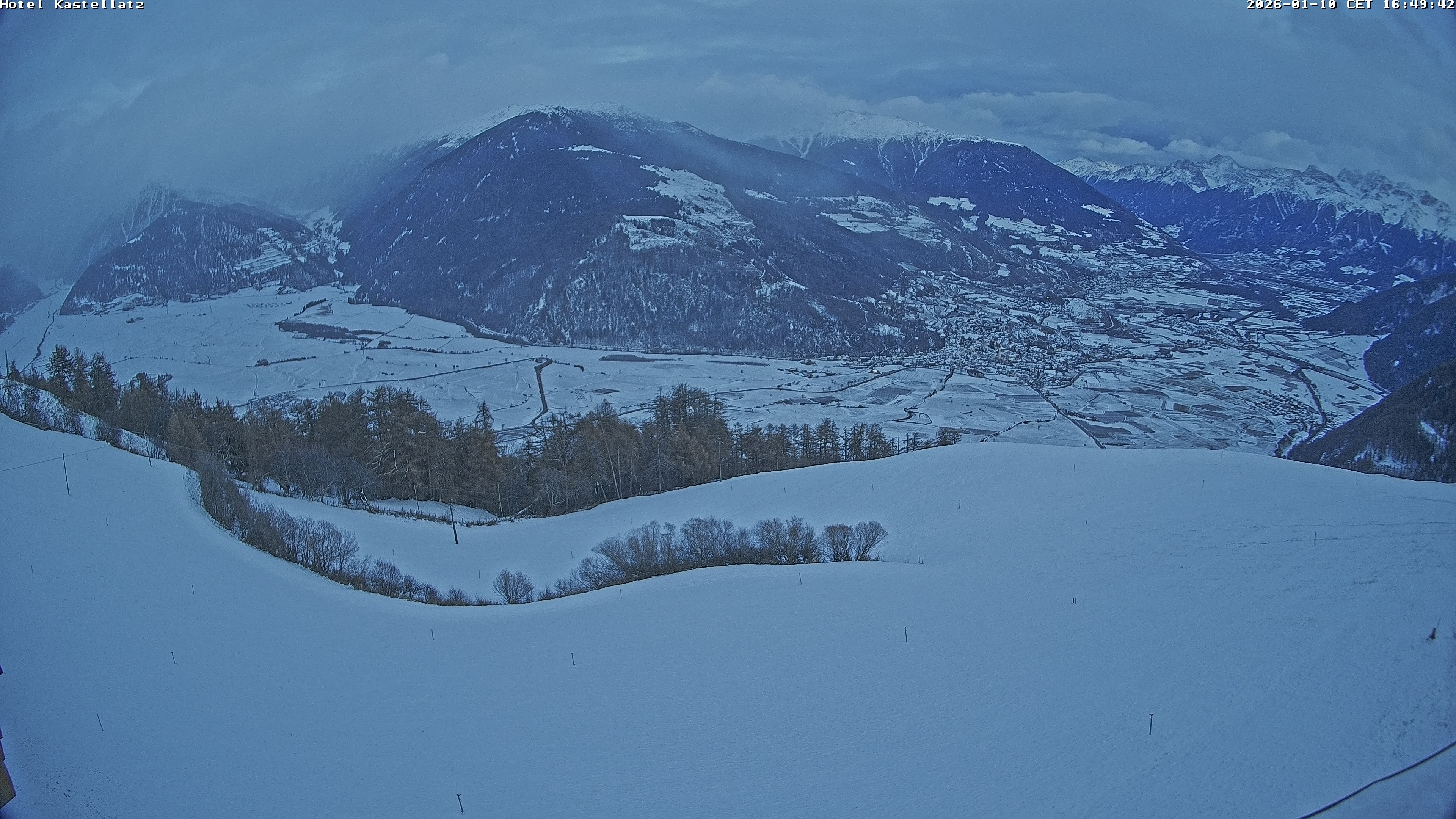 Archived image Webcam Panoramic View Kastellatz - Mals