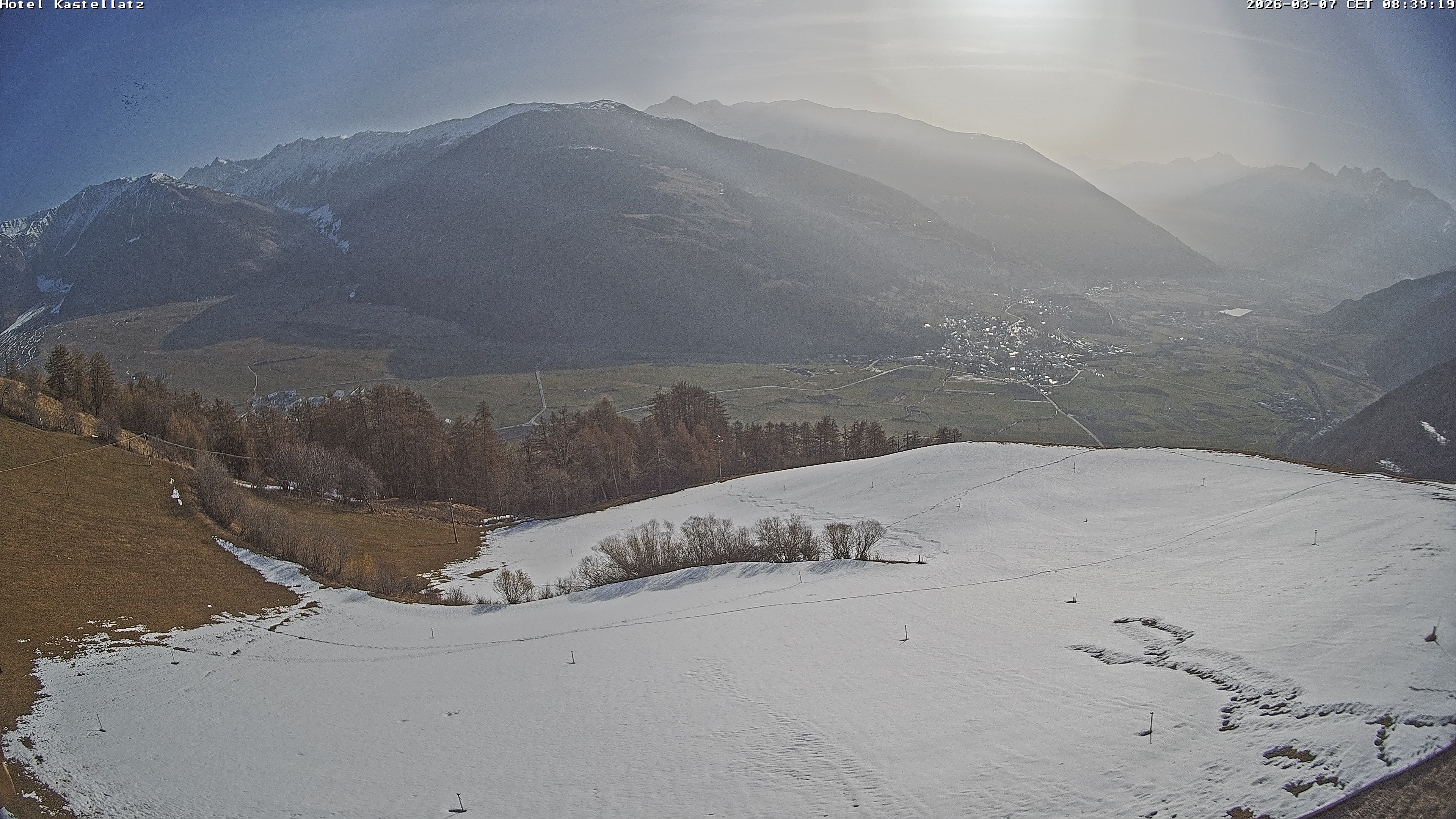 Archived image Webcam Panoramic View Kastellatz - Mals