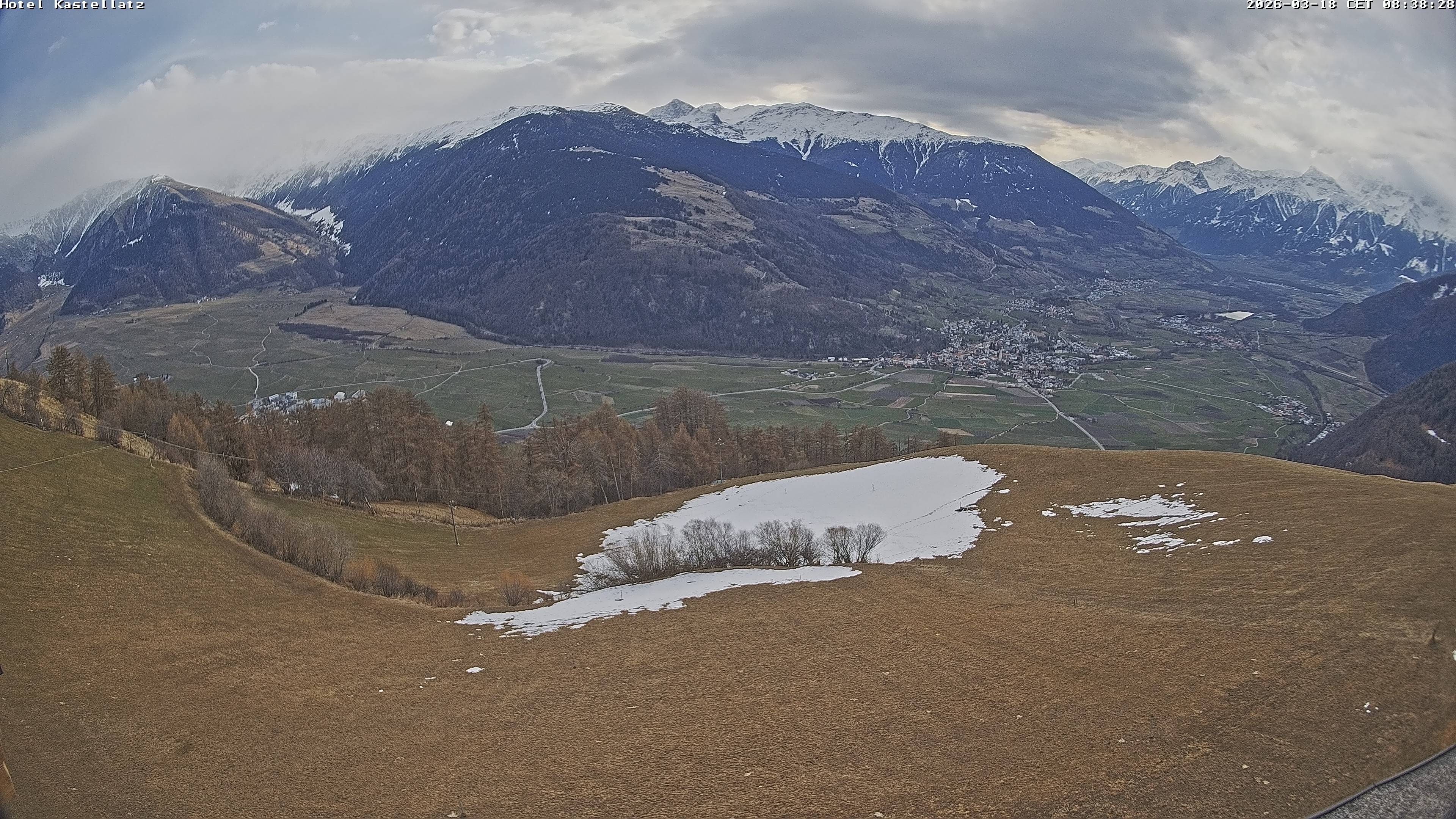 Archived image Webcam Panoramic View Kastellatz - Mals