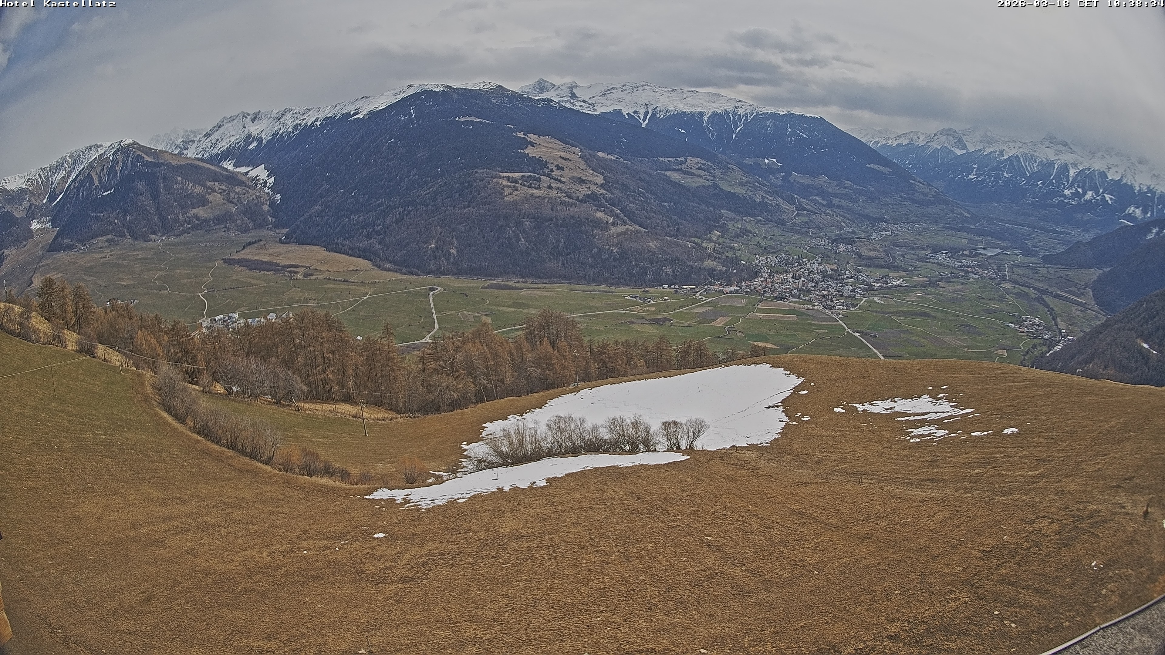 Archived image Webcam Panoramic View Kastellatz - Mals