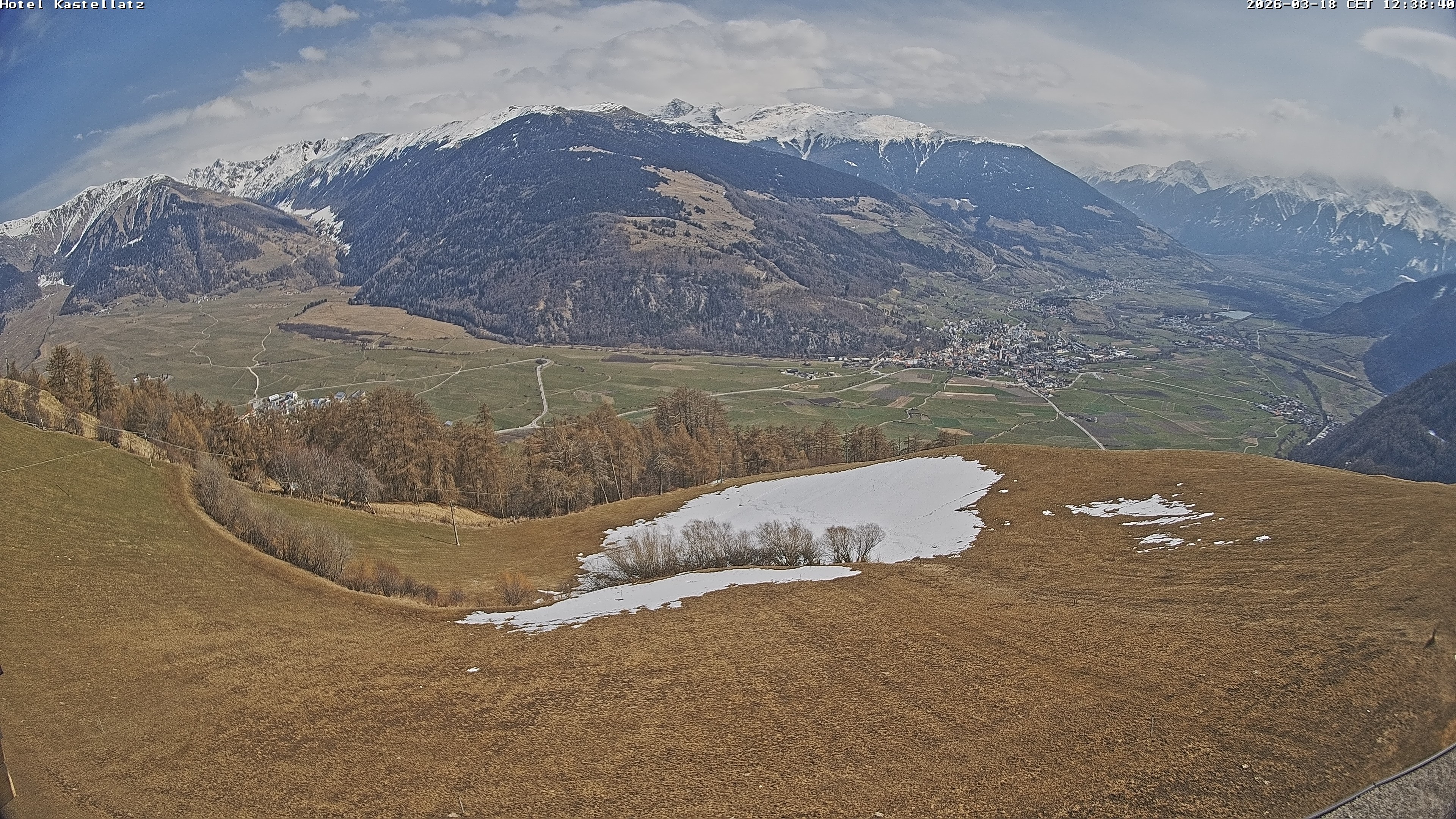 Archived image Webcam Panoramic View Kastellatz - Mals