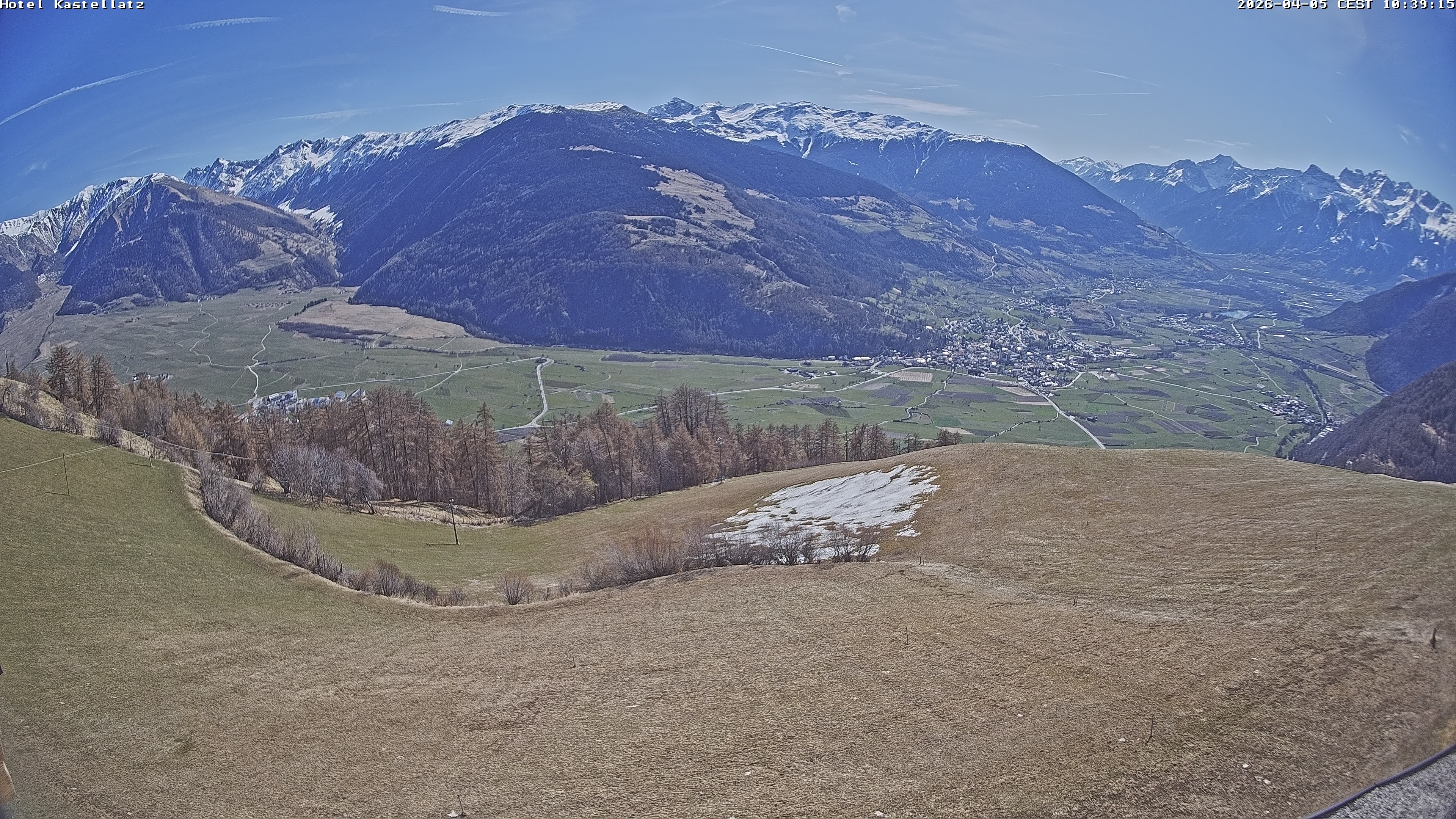 Archiv Foto Webcam Ausblick Kastellatz - Mals