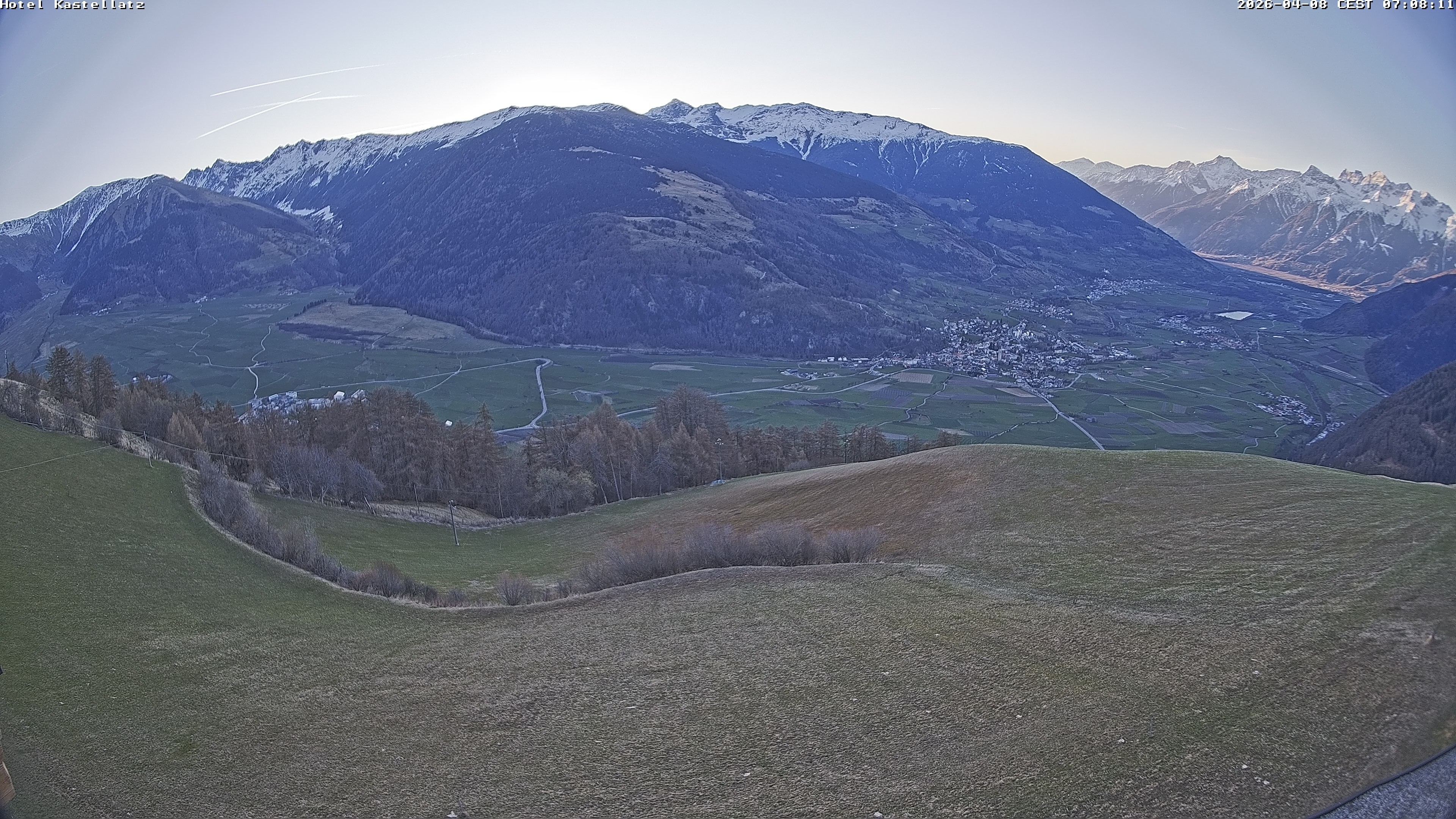 Archived image Webcam Panoramic View Kastellatz - Mals
