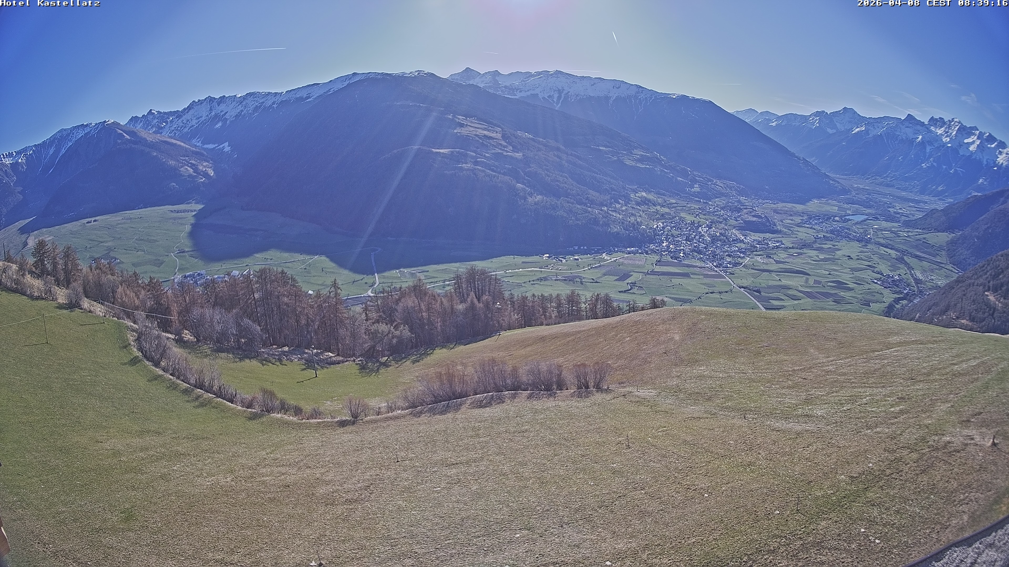 Archived image Webcam Panoramic View Kastellatz - Mals
