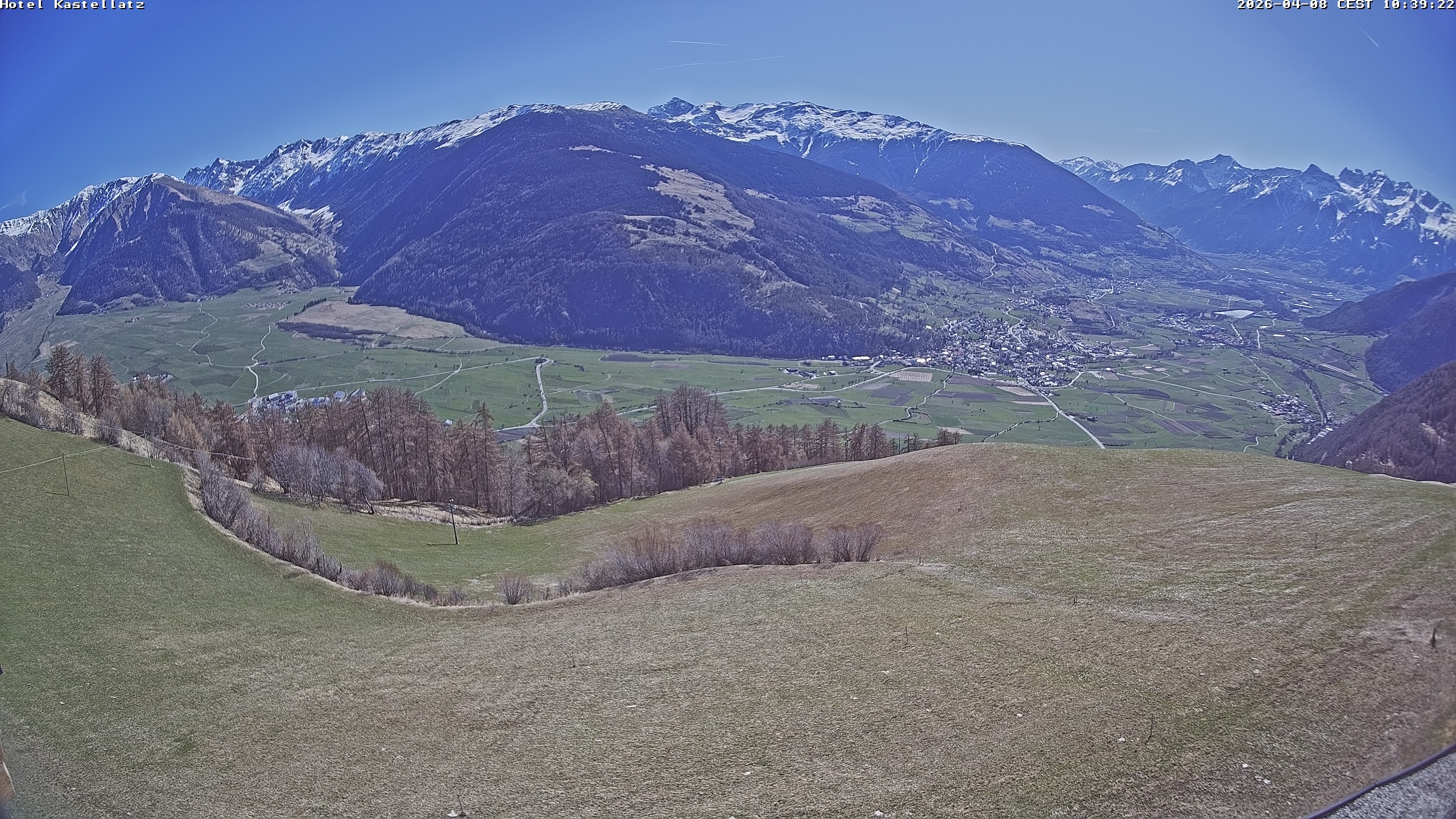 Archived image Webcam Panoramic View Kastellatz - Mals