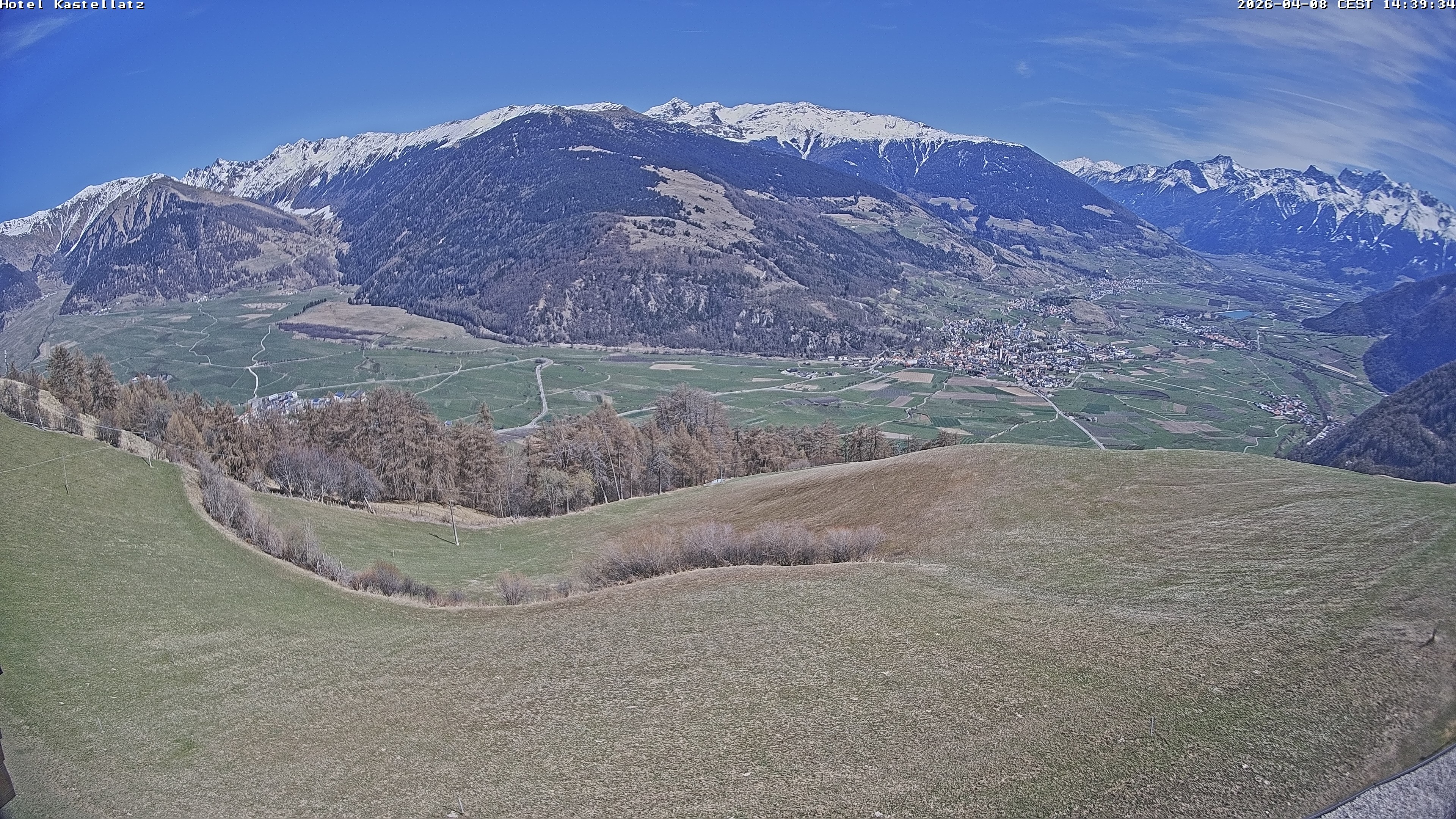 Archived image Webcam Panoramic View Kastellatz - Mals