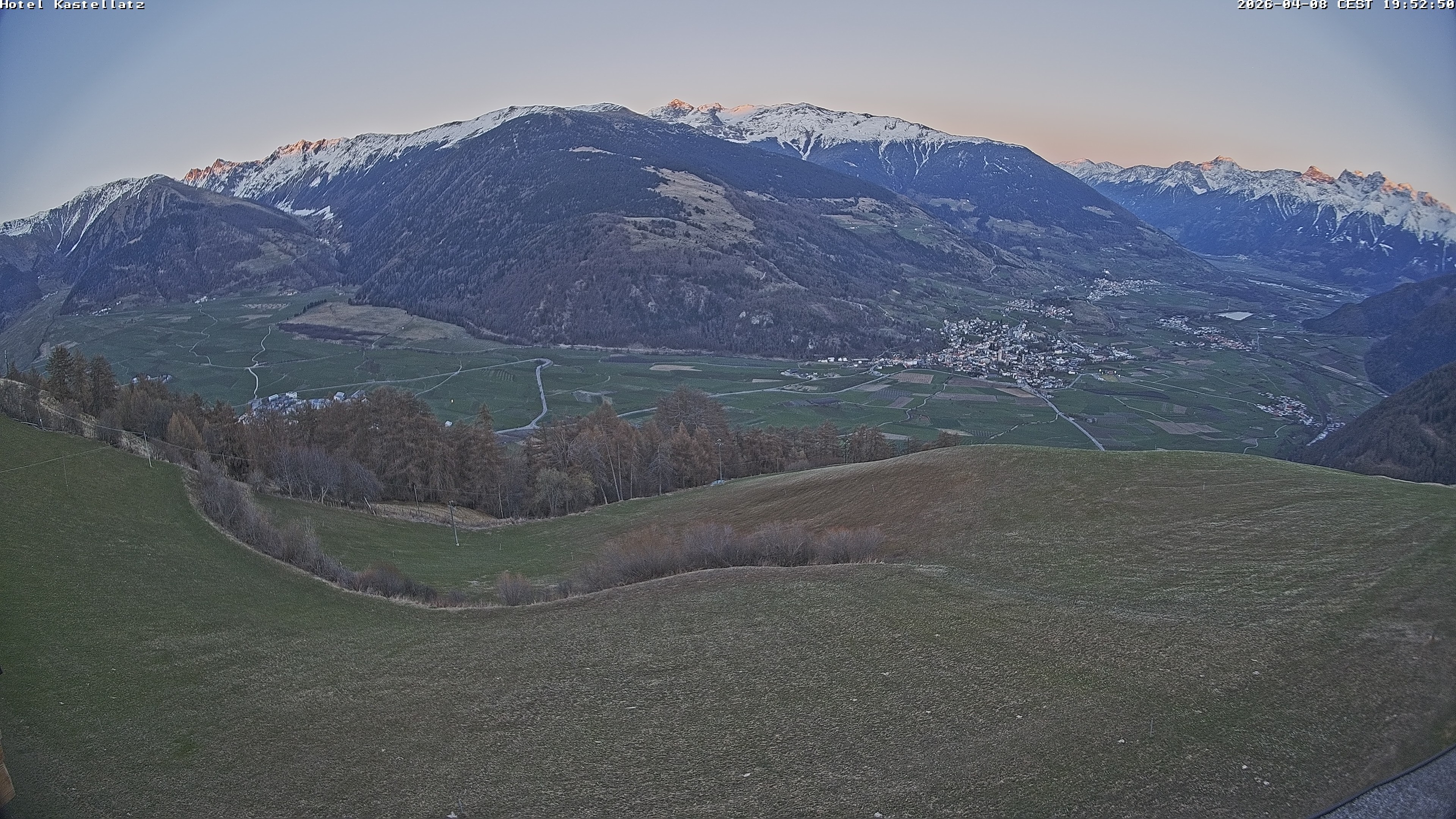 Archived image Webcam Panoramic View Kastellatz - Mals