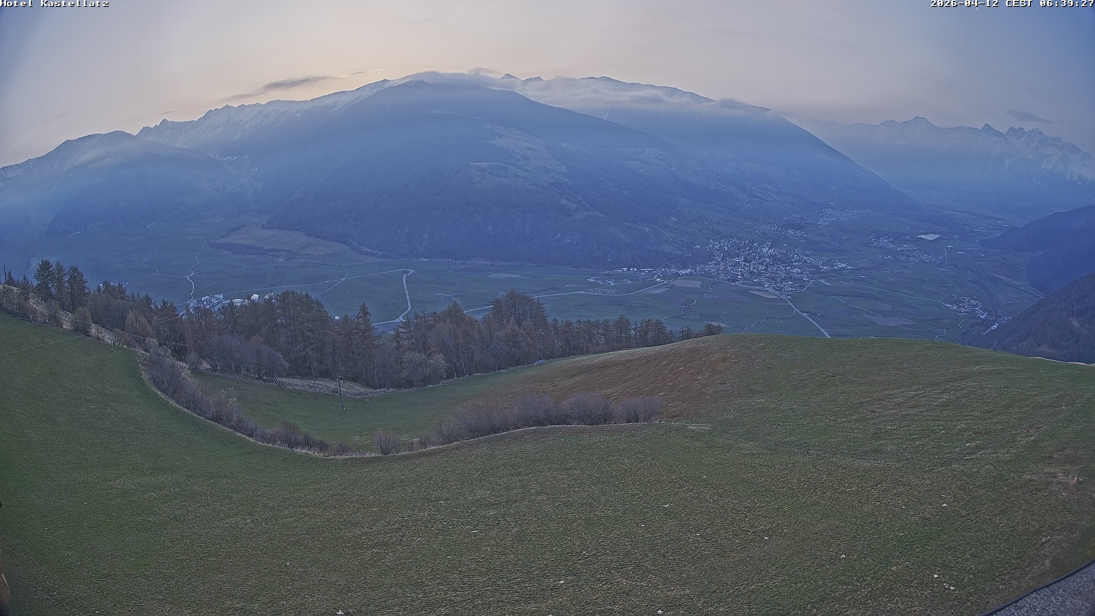 Archived image Webcam Panoramic View Kastellatz - Mals