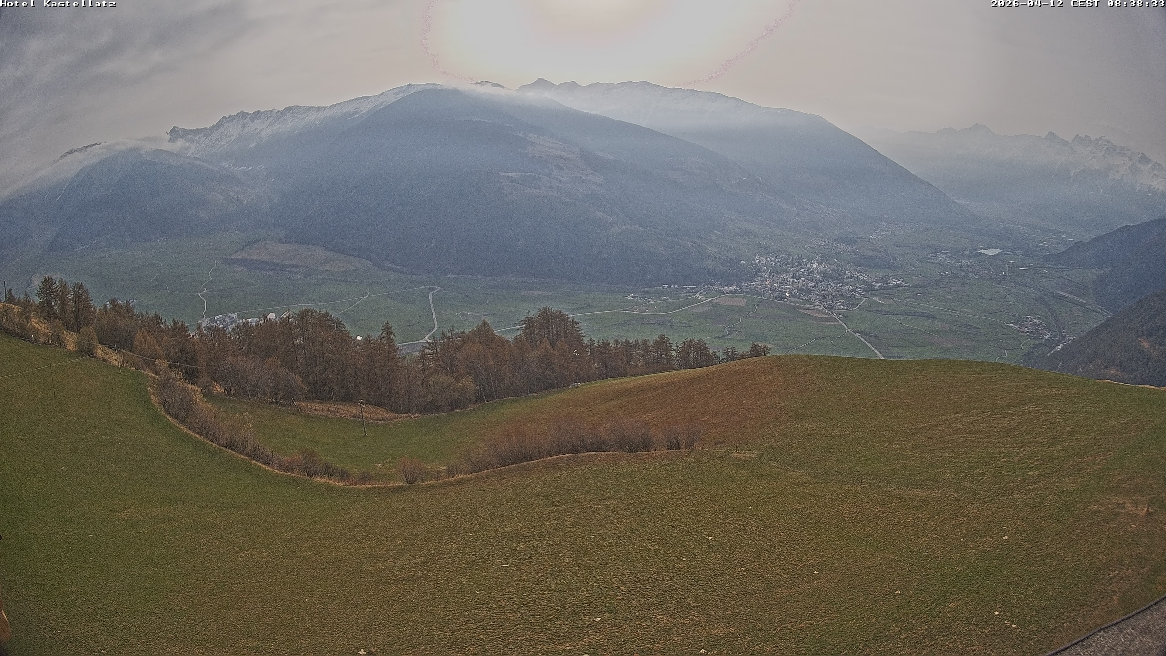 Archived image Webcam Panoramic View Kastellatz - Mals