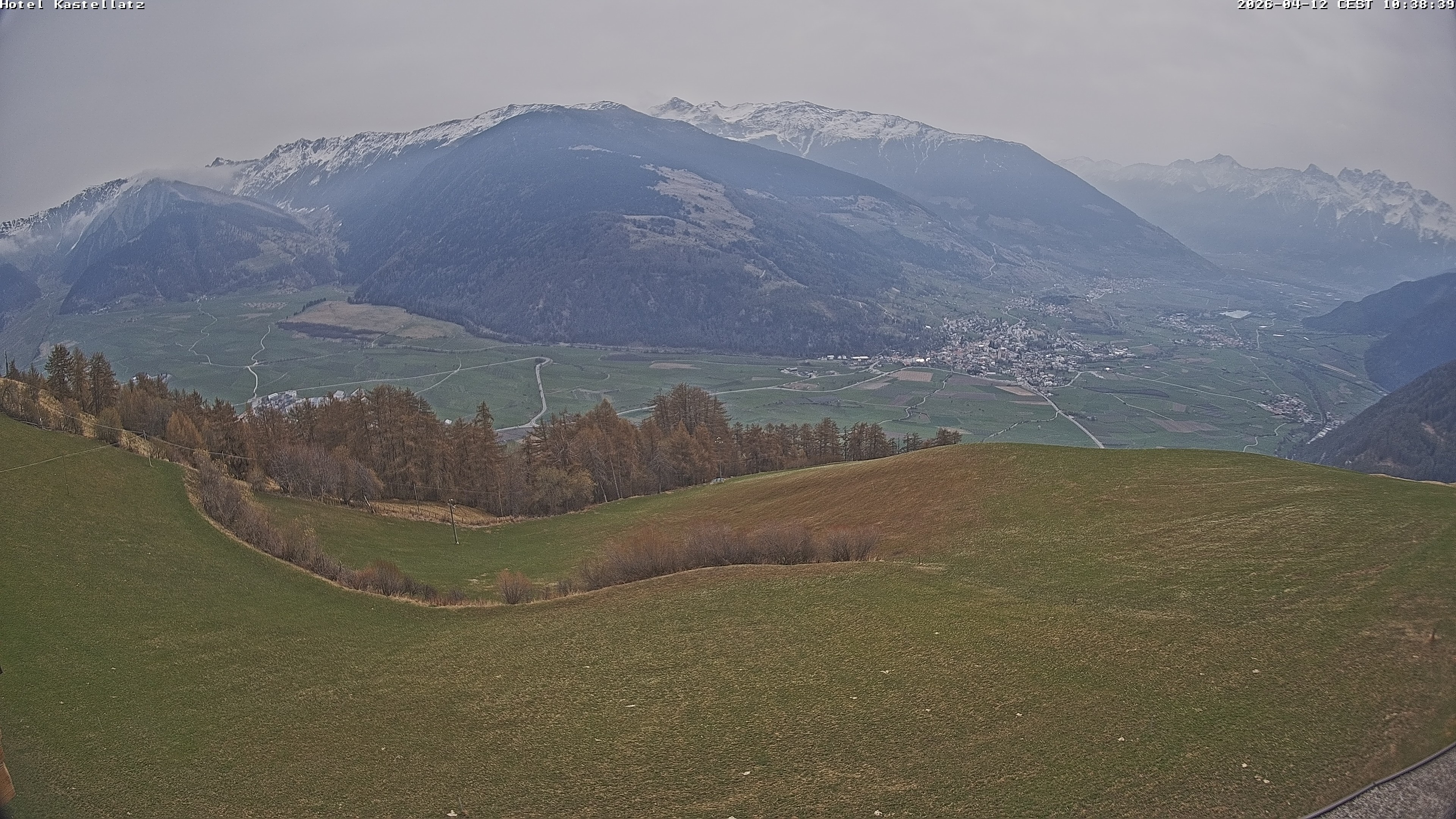 Archived image Webcam Panoramic View Kastellatz - Mals