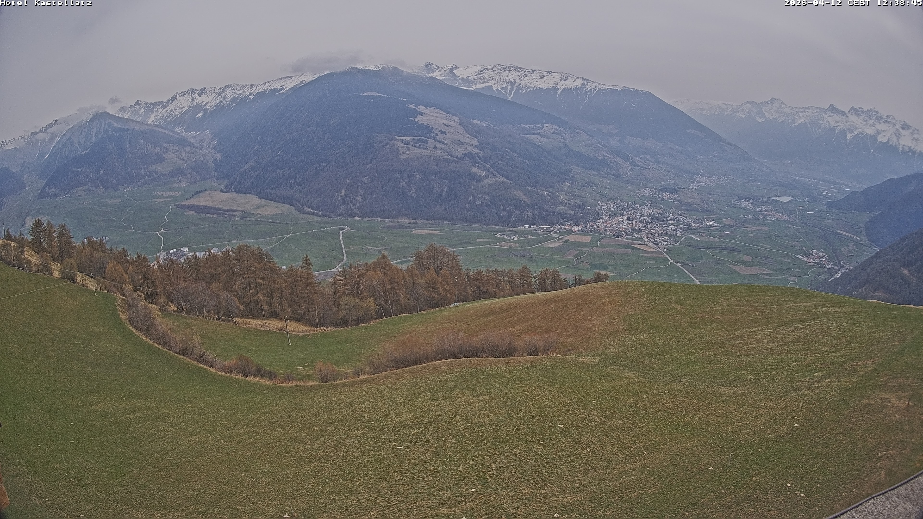 Archived image Webcam Panoramic View Kastellatz - Mals
