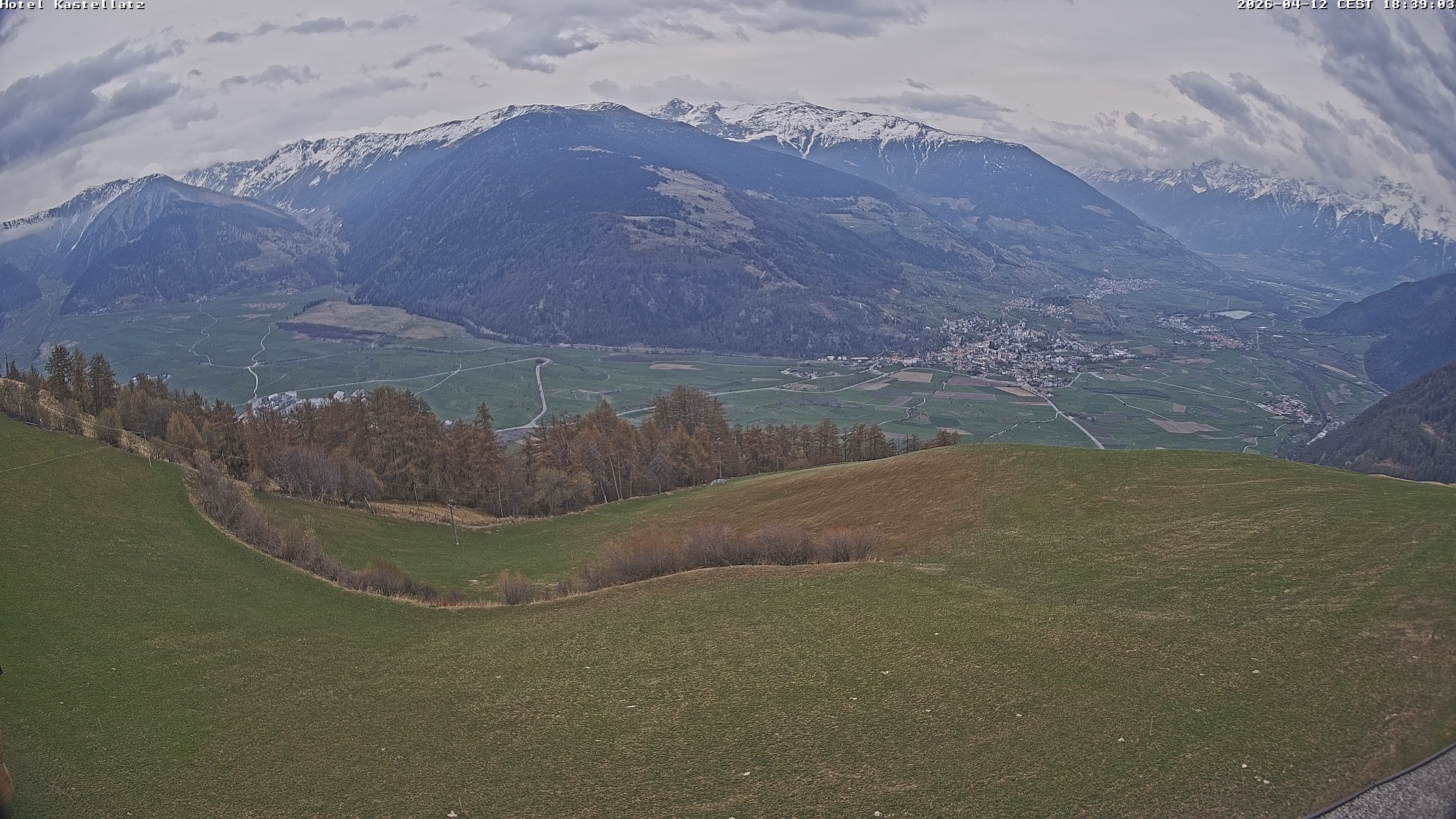 Archived image Webcam Panoramic View Kastellatz - Mals