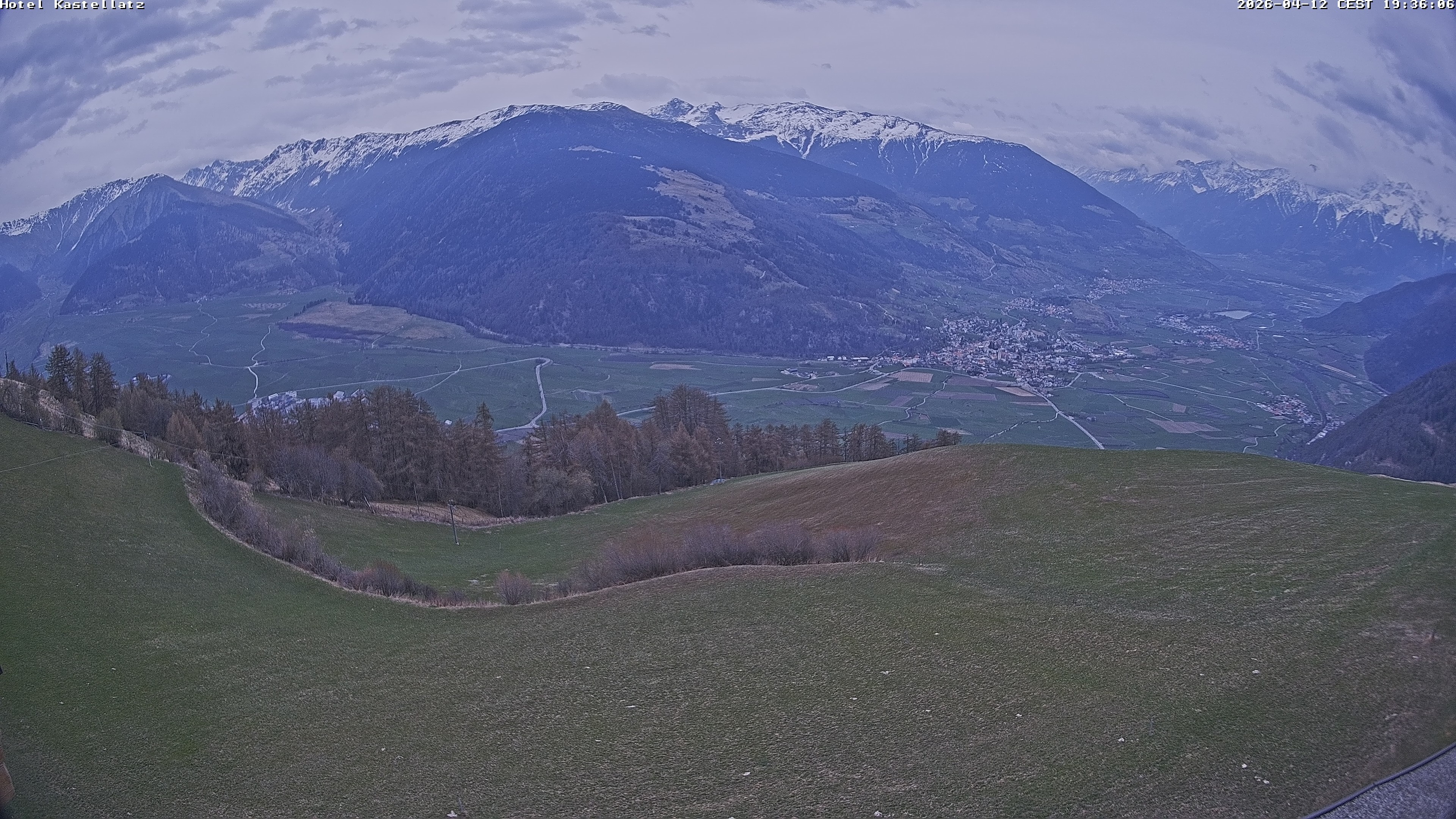 Archived image Webcam Panoramic View Kastellatz - Mals