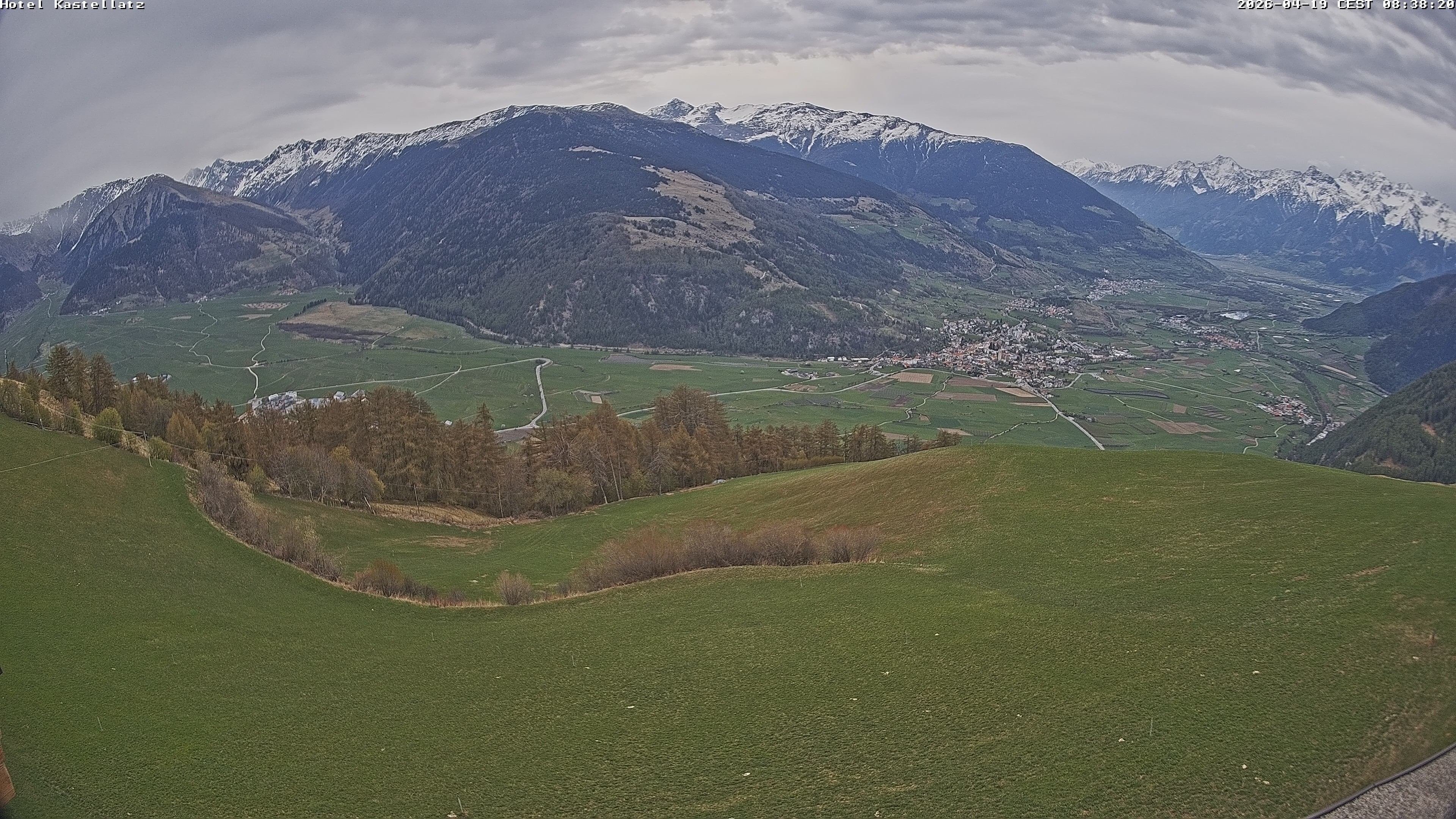 Archived image Webcam Panoramic View Kastellatz - Mals
