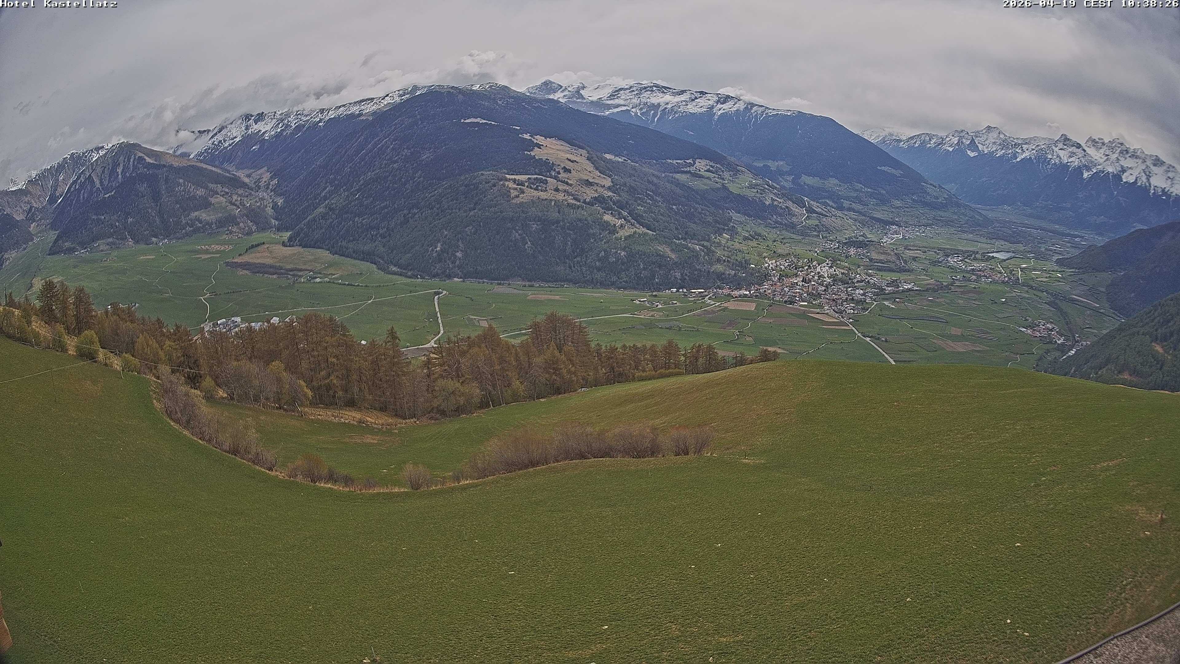 Archived image Webcam Panoramic View Kastellatz - Mals