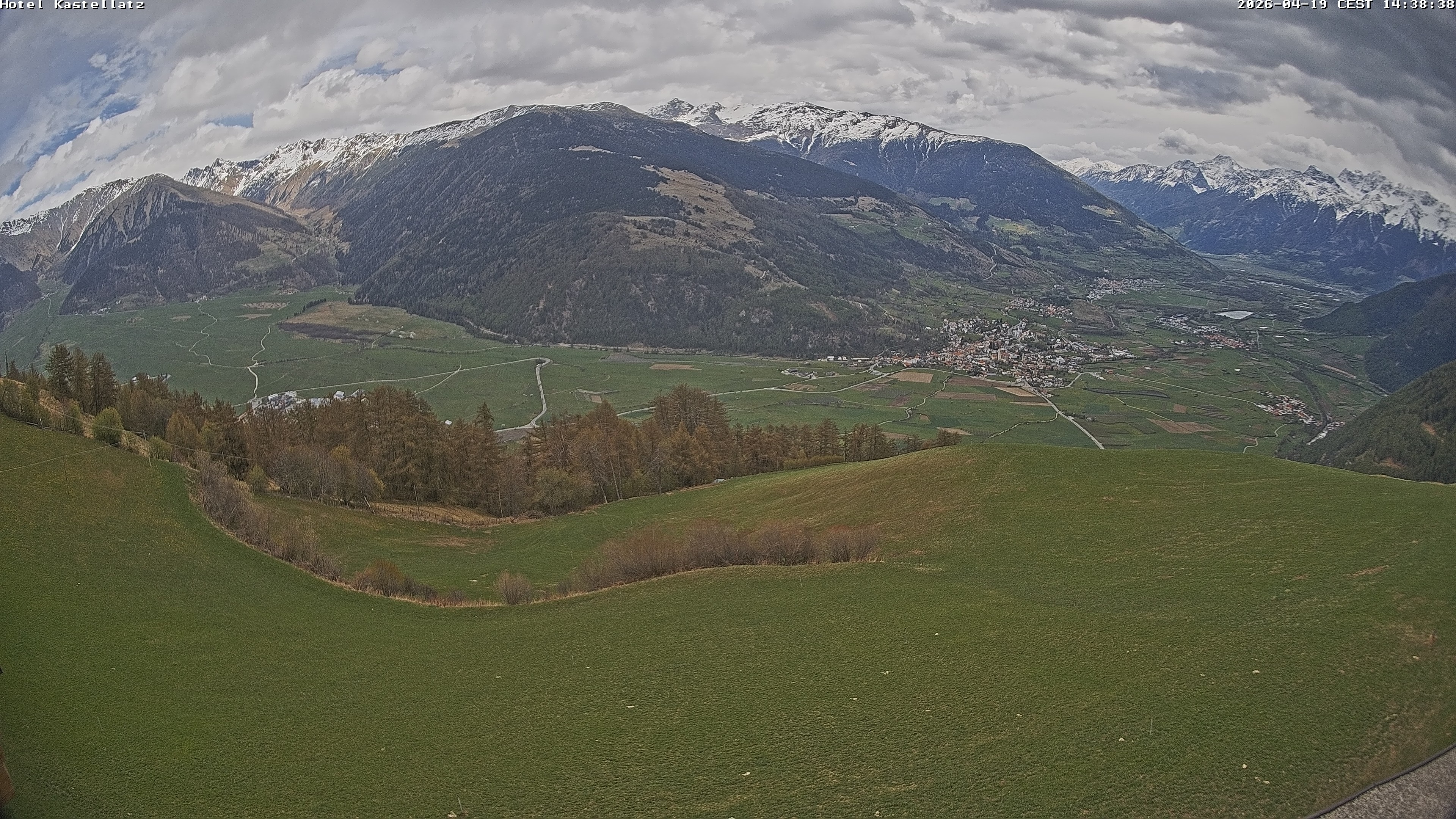 Archived image Webcam Panoramic View Kastellatz - Mals