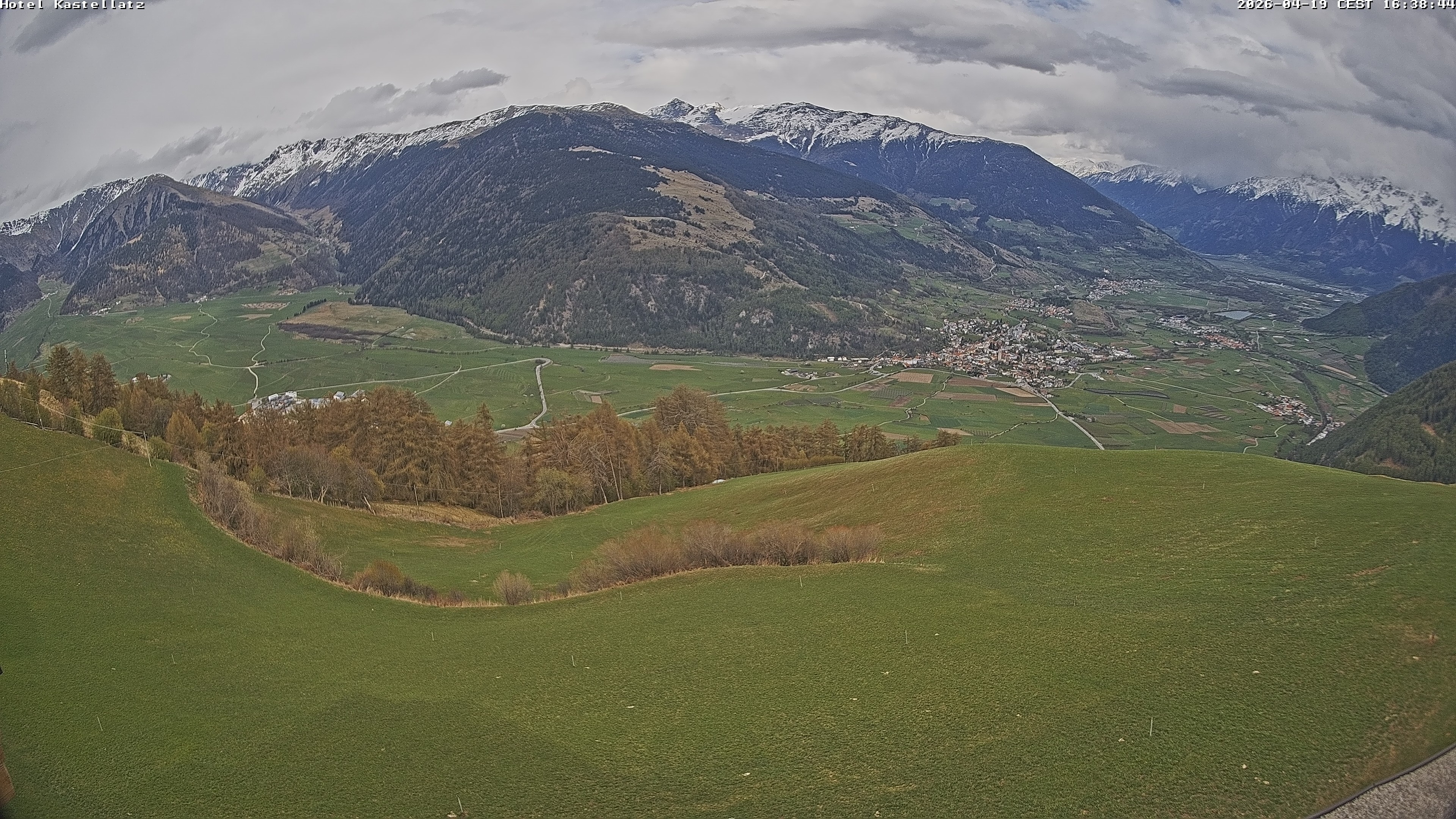 Archived image Webcam Panoramic View Kastellatz - Mals