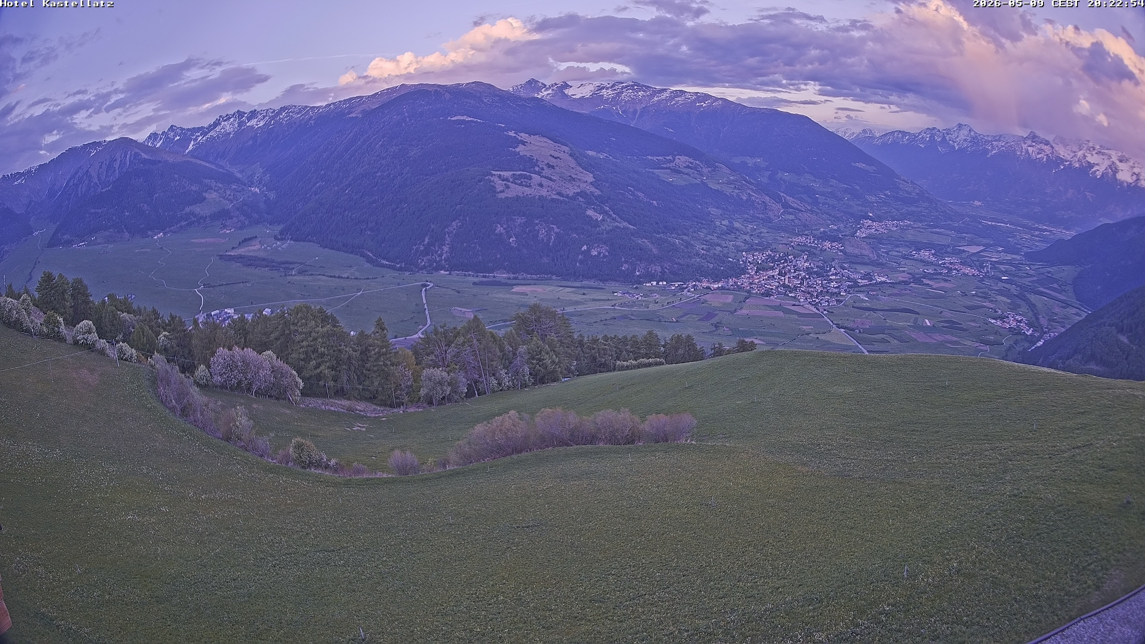 Archived image Webcam Panoramic View Kastellatz - Mals